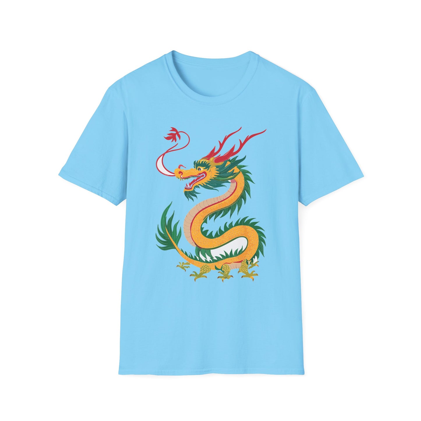 Dragon T Shirt, Dragon Shirt, Shirt with Animals, Animal Shirt