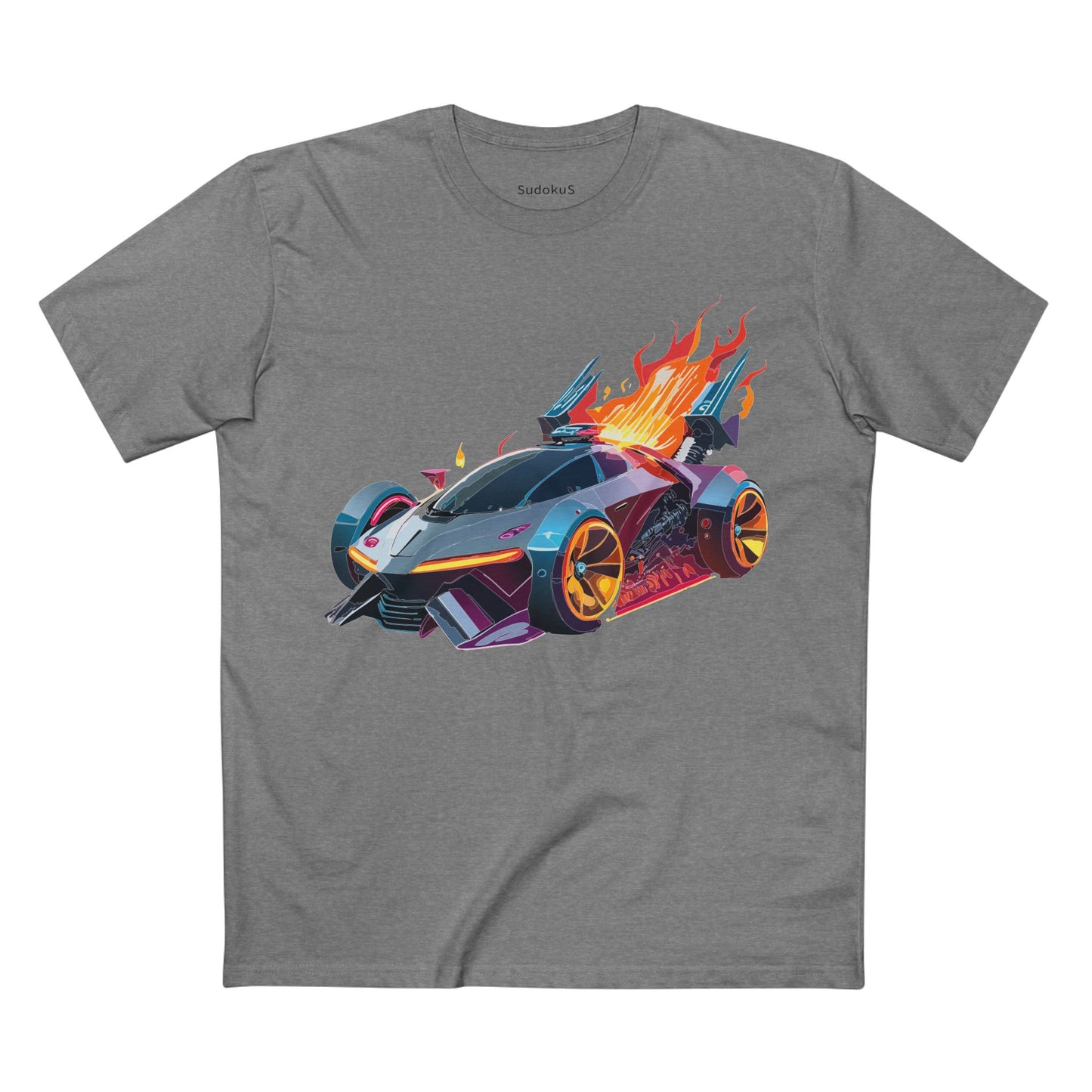 Car Shirt Hot Wheels Unisex Premium Cotton Tee With Unique Art Design Regular Fit Crew Neck