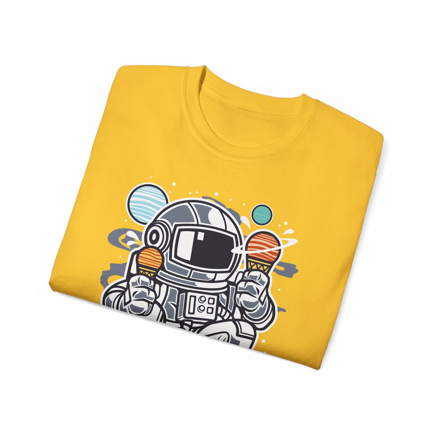 Astronaut Tee Shirt, Astronaut Graphic T‑Shirt, Cartoon Graphic T-Shirt, Art Design Shirt, Cosmos Tee Shirts