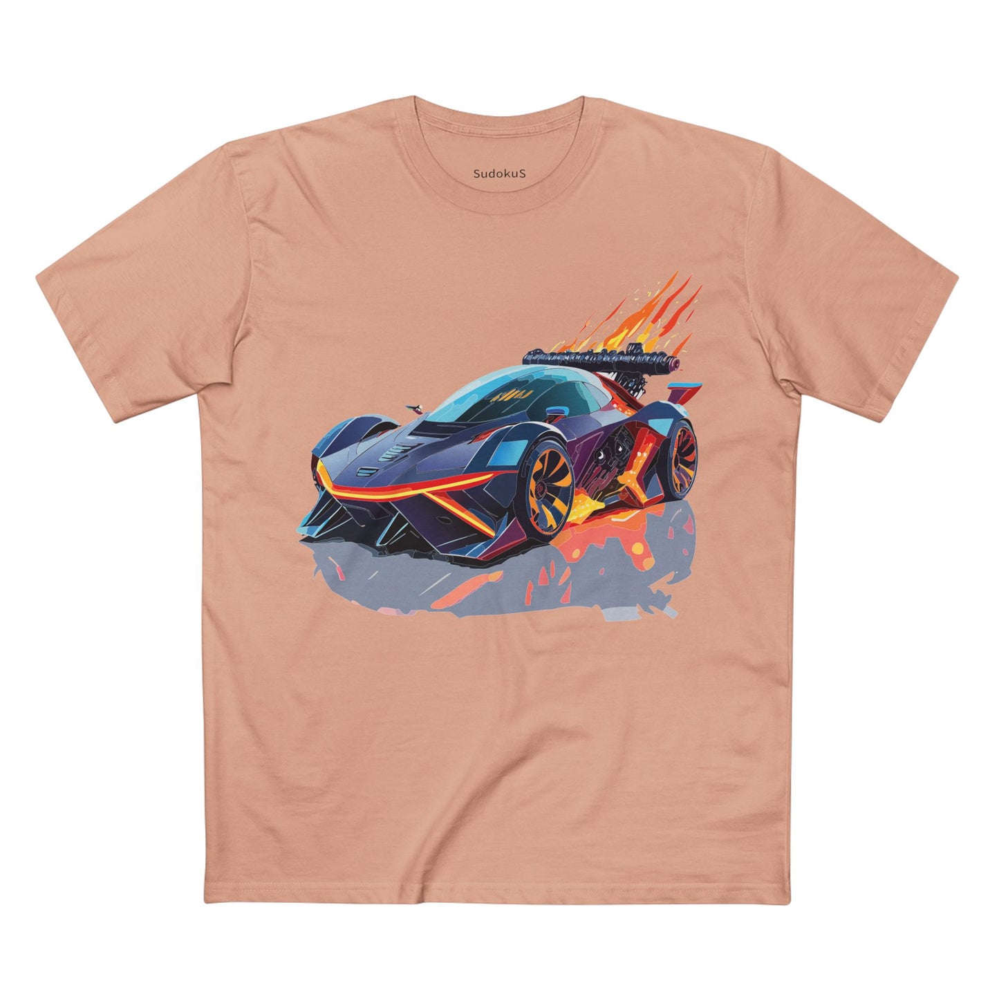 Hot Wheels Car Shirt Unisex Premium Cotton Tee With Unique Car Art Design For Fans