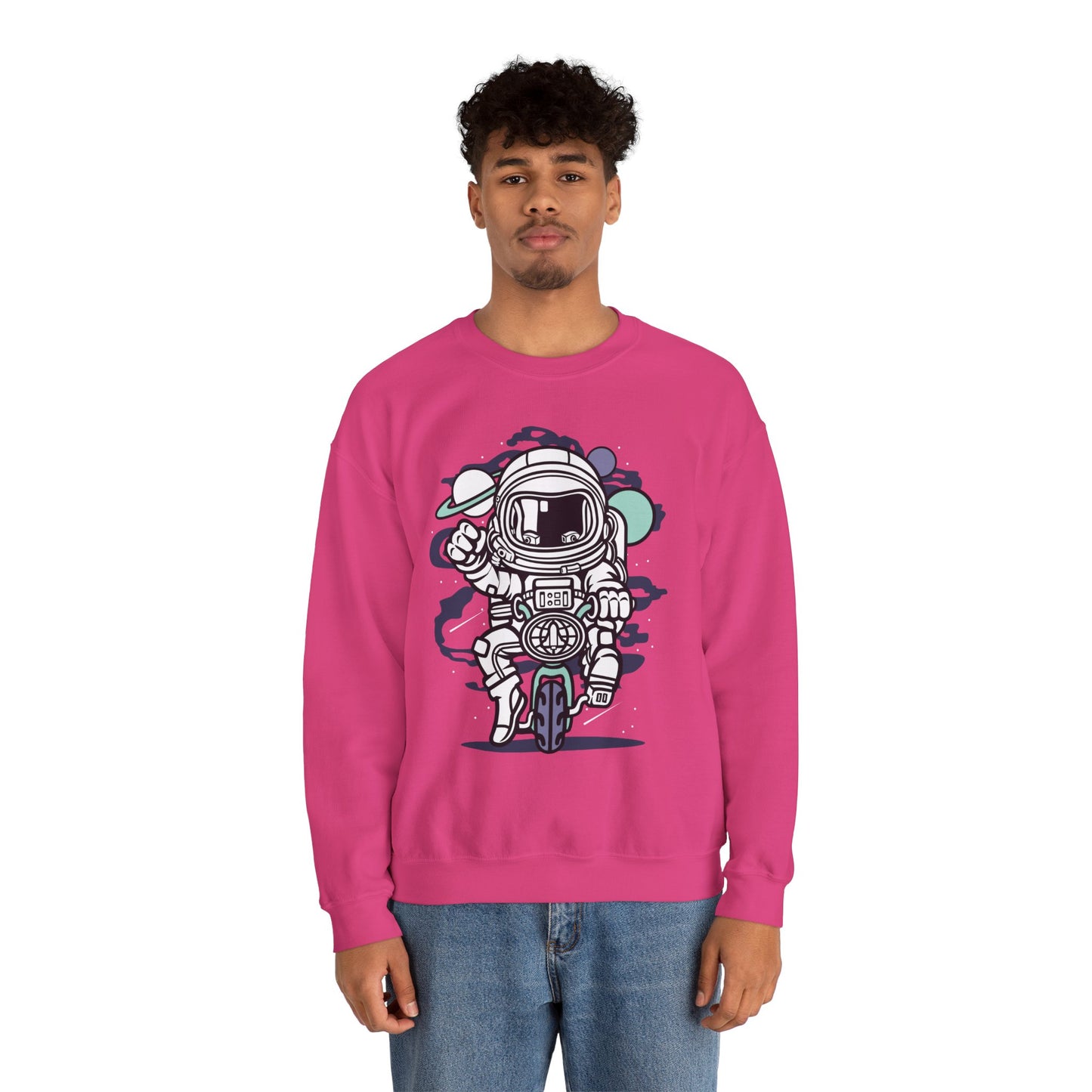 Space Shuttle Sweatshirt, Cosmic Sweatshirt, Astronaut Sweatshirt, Space Cosmic Sweatshirt