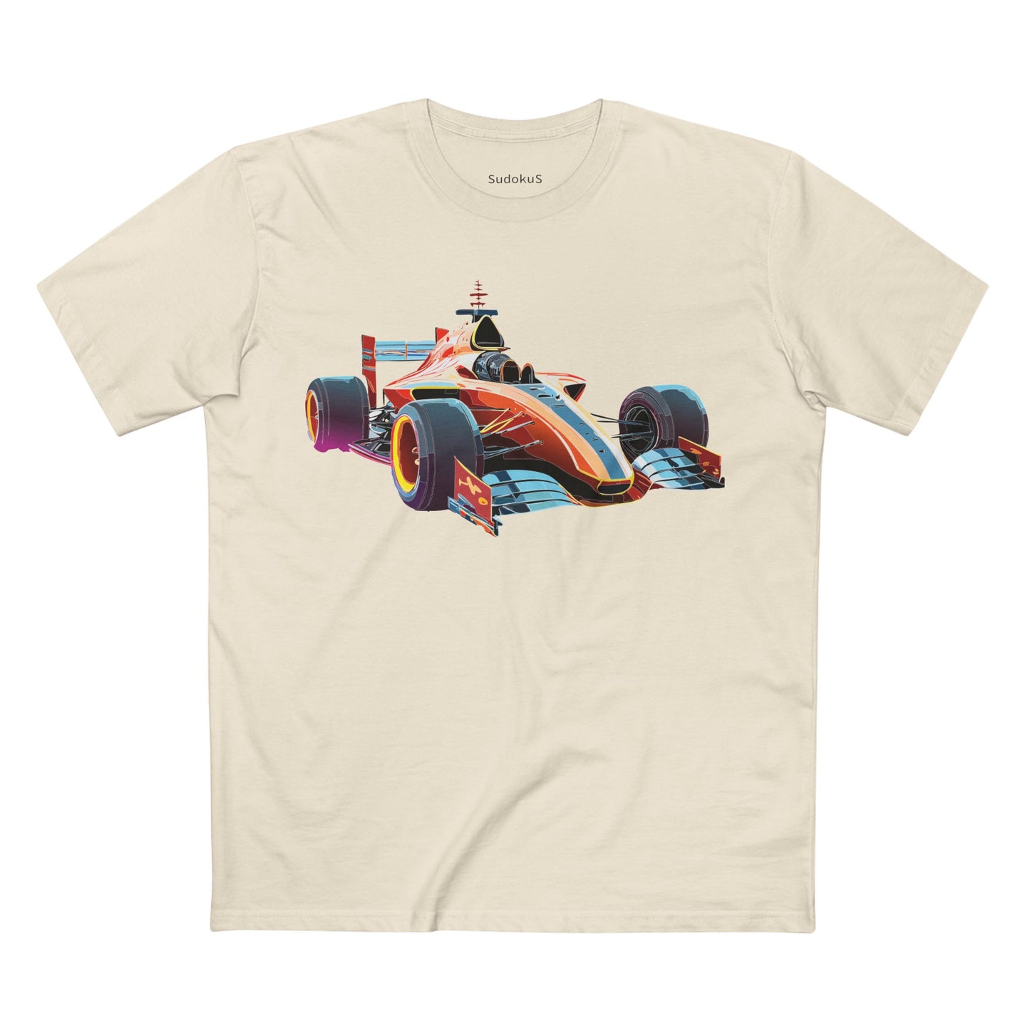 Unisex Car and Hot Wheels Shirt Premium Cotton Tee with Unique Art Design Graphic Illustration