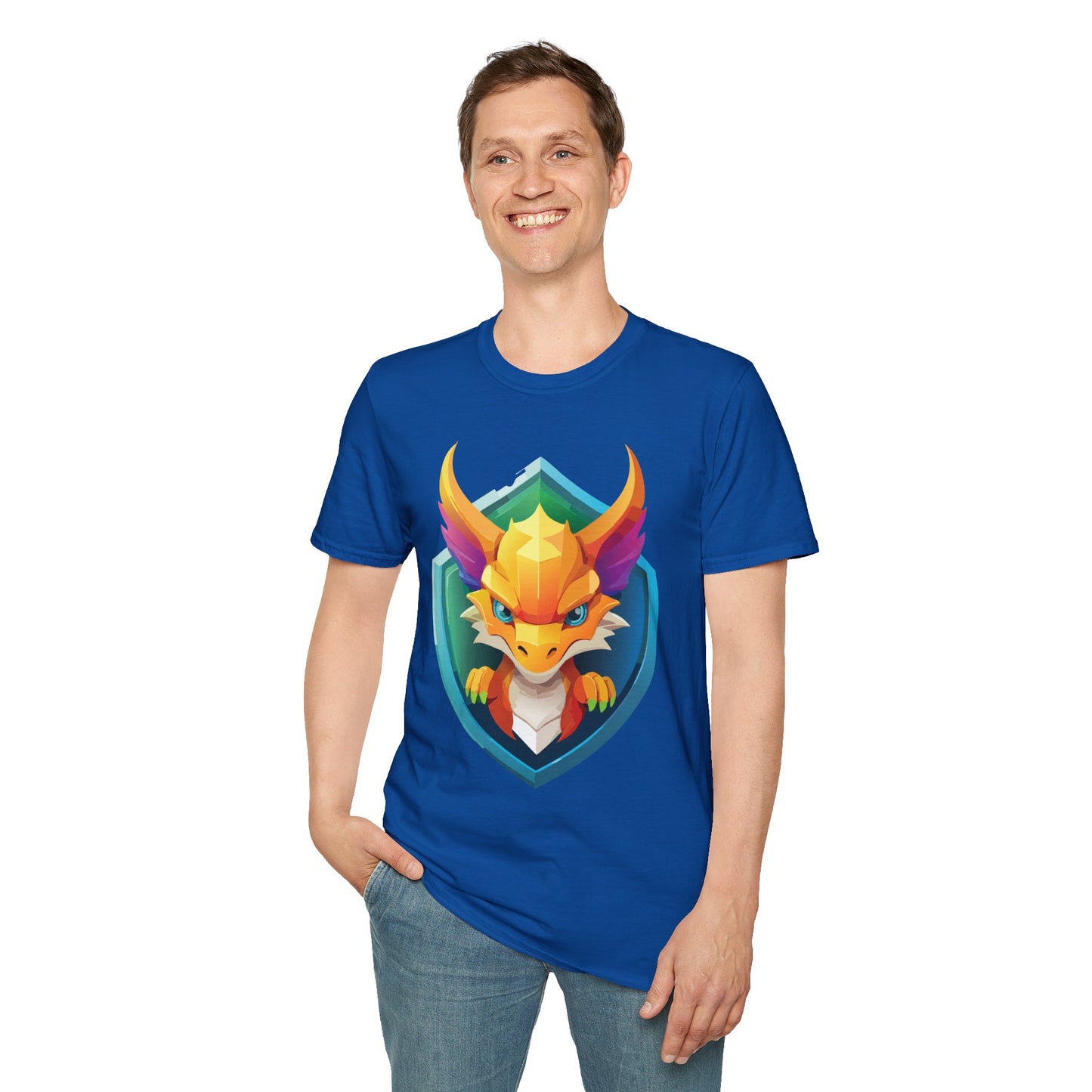 Dragon T Shirt, Dragon Shirt, Shirt with Animals, Animal Shirt
