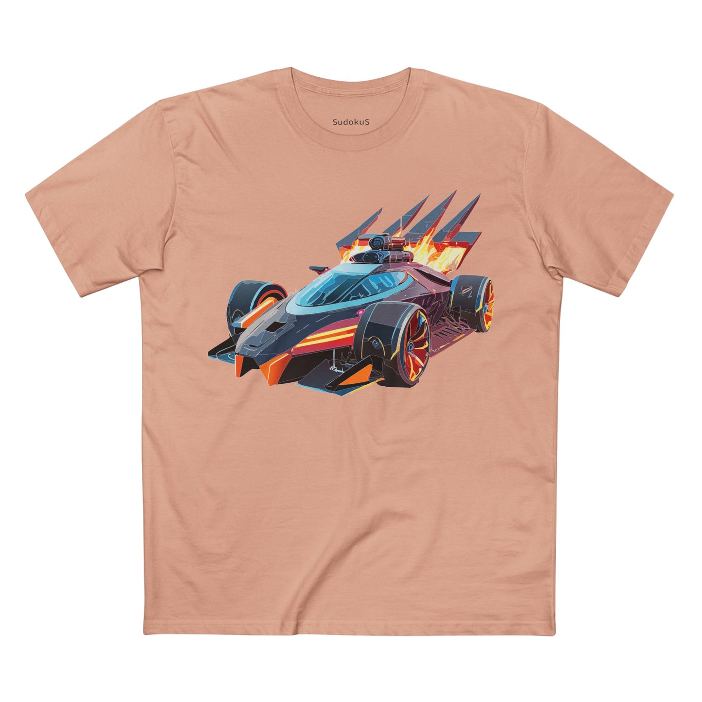Car Shirt Hot Wheels Unisex Premium Cotton Tee With Unique Art Design Regular Fit Crew Neck
