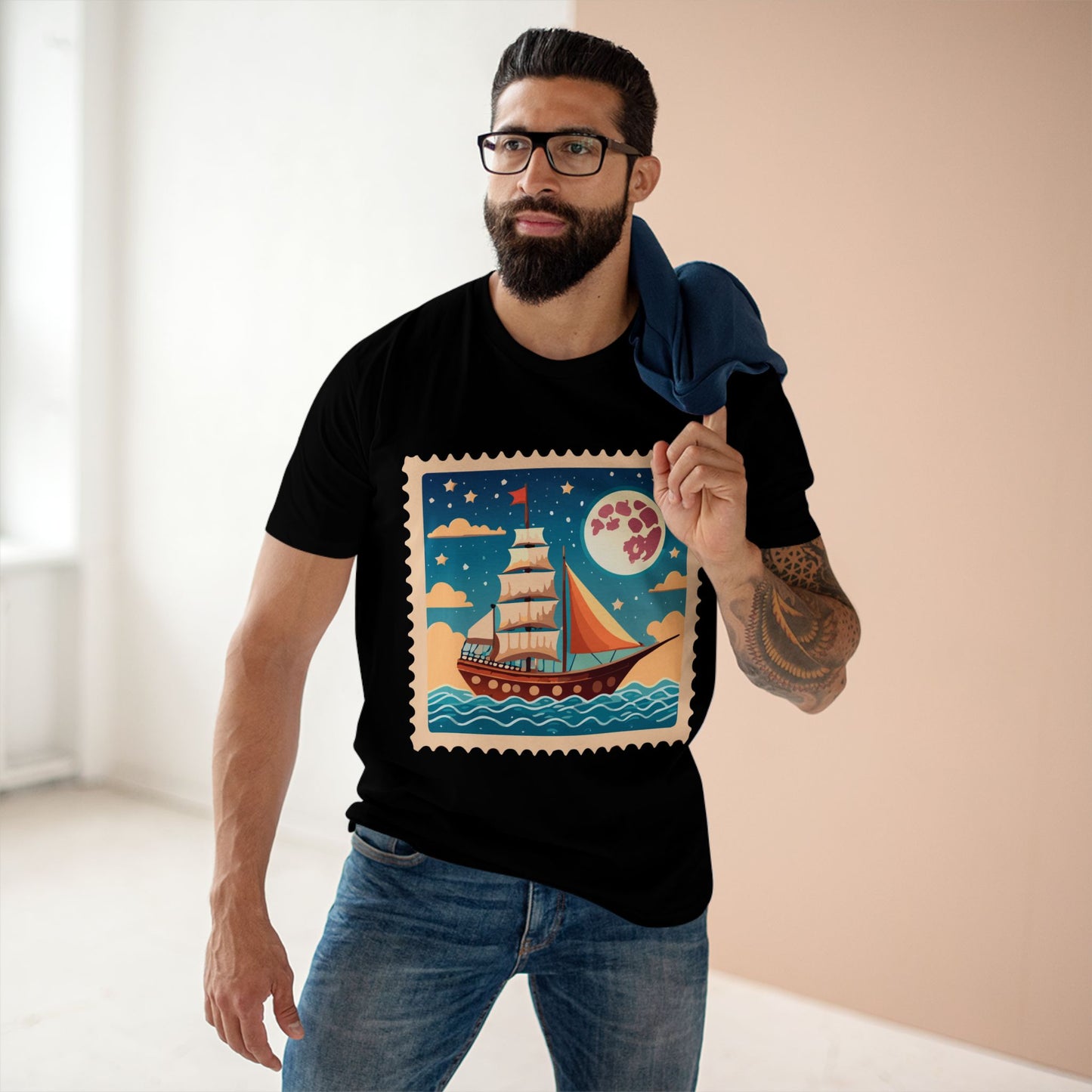 Stamp Shirt, Postage Stamp Shirt