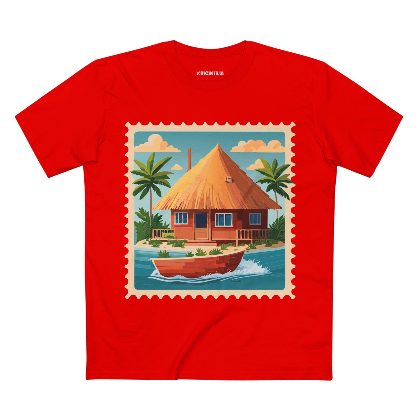 Stamp Shirt, Postage Stamp Shirt