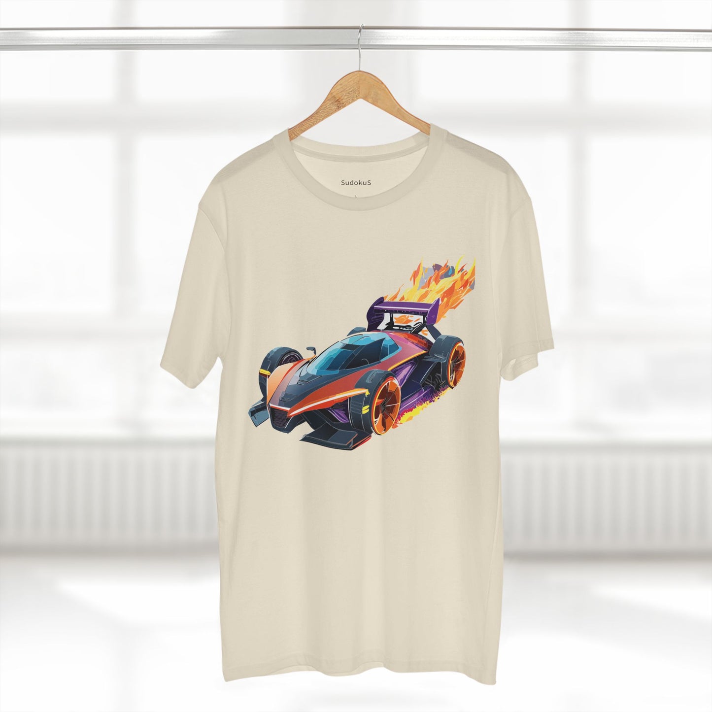 Hot Wheels Car Shirt Unisex Premium Cotton Tee With Unique Car Art Design For Auto Enthusiasts