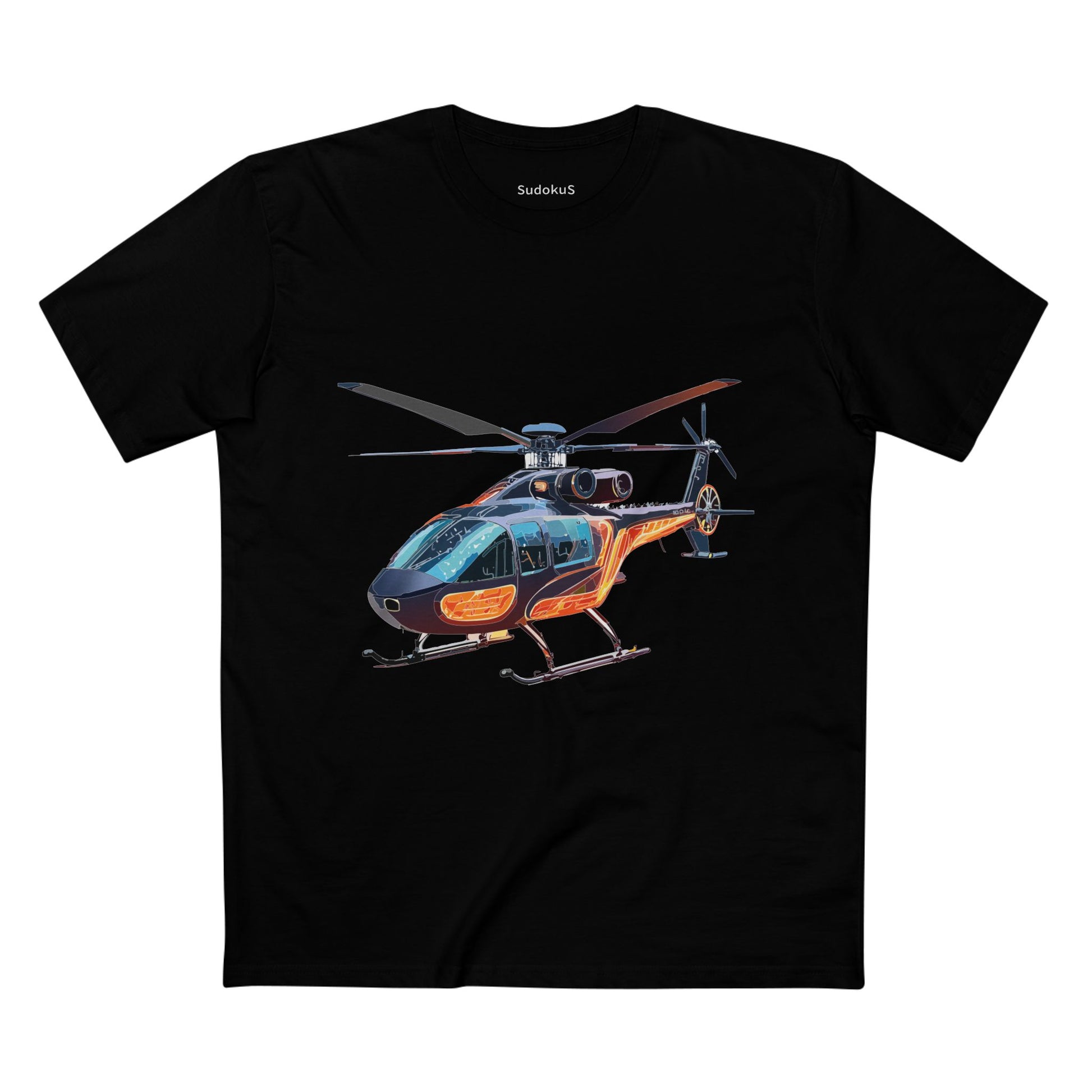 Helicopter Shirt, Chopper Shirt - SudokuS
