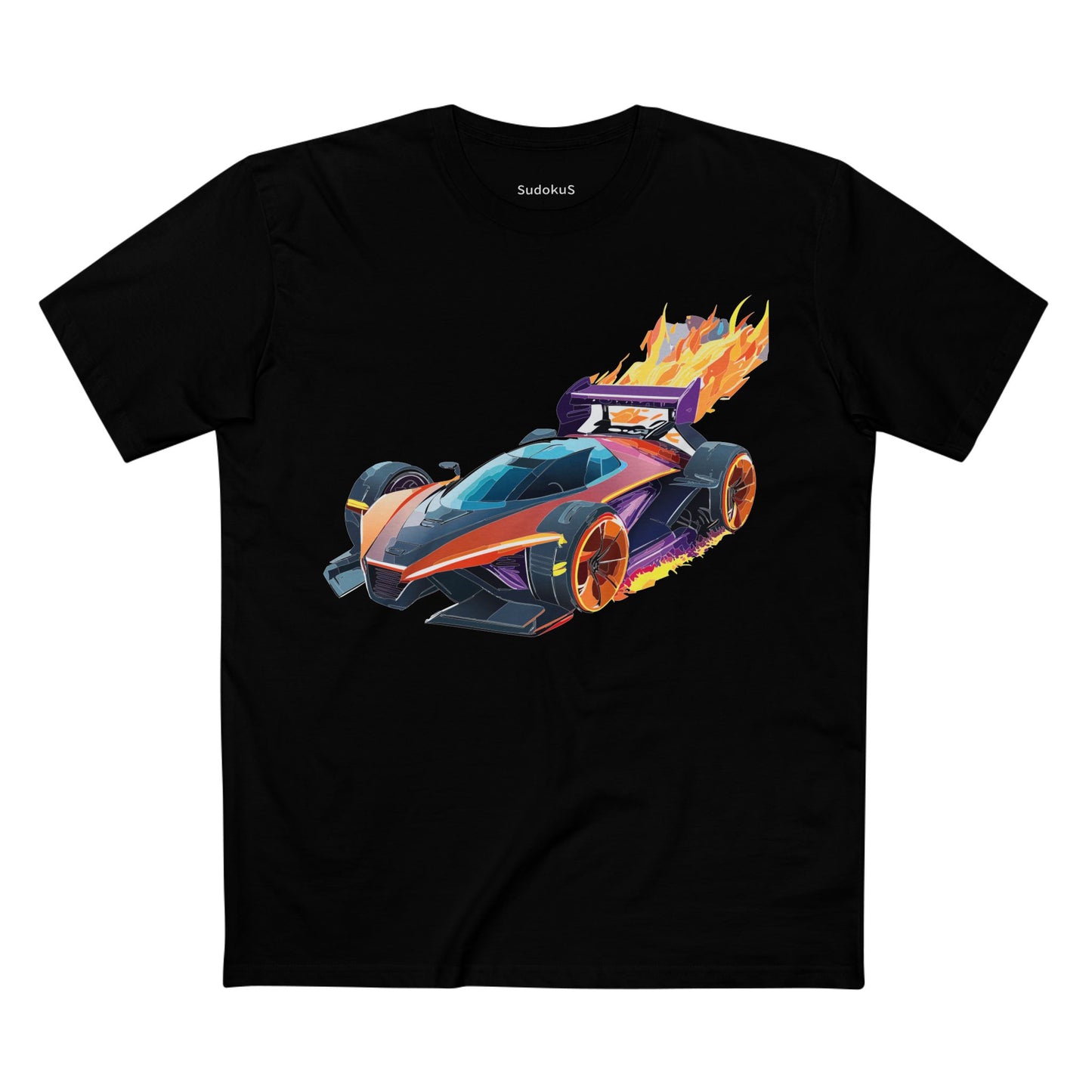 Hot Wheels Car Shirt Unisex Premium Cotton Tee With Unique Car Art Design For Auto Enthusiasts