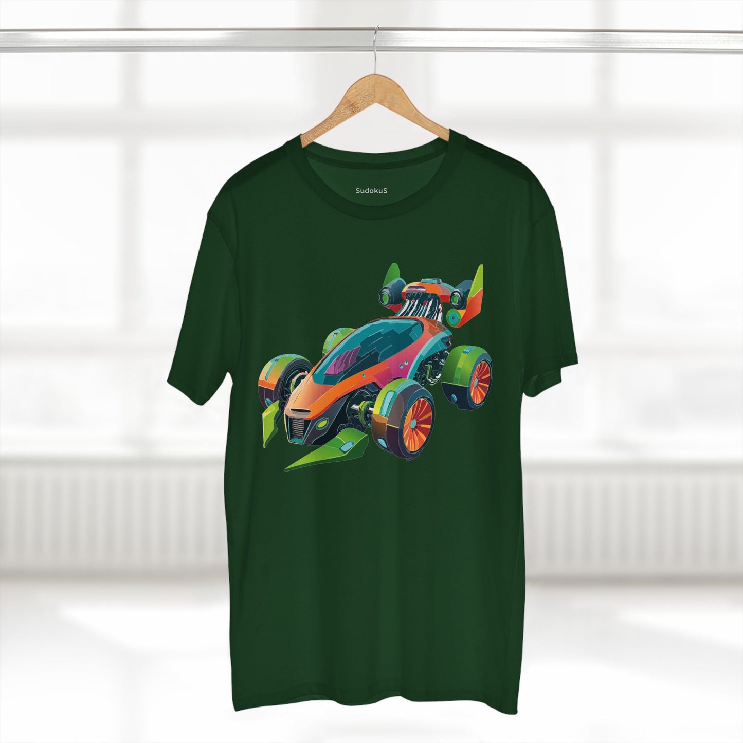 Unisex Car Shirt Hot Wheels Tee Premium Cotton Art Design Regular Fit Crew Neck Edition
