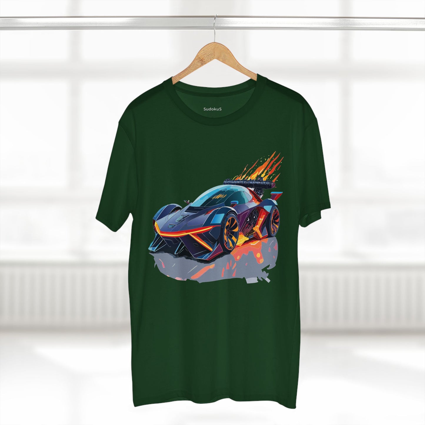 Hot Wheels Car Shirt Unisex Premium Cotton Tee With Unique Car Art Design For Fans