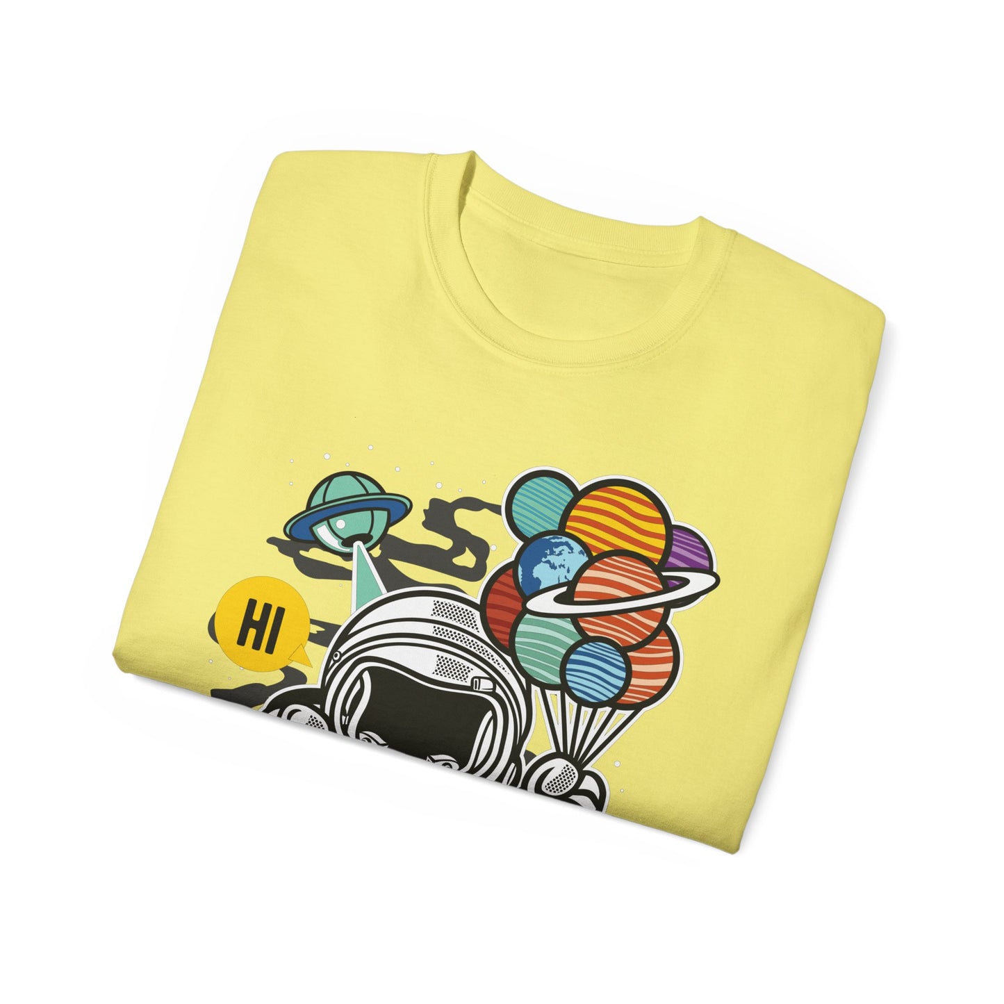 Astronaut Tee Shirt, Astronaut Graphic T‑Shirt, Cartoon Graphic T-Shirt, Art Design Shirt, Cosmos Tee Shirts 7