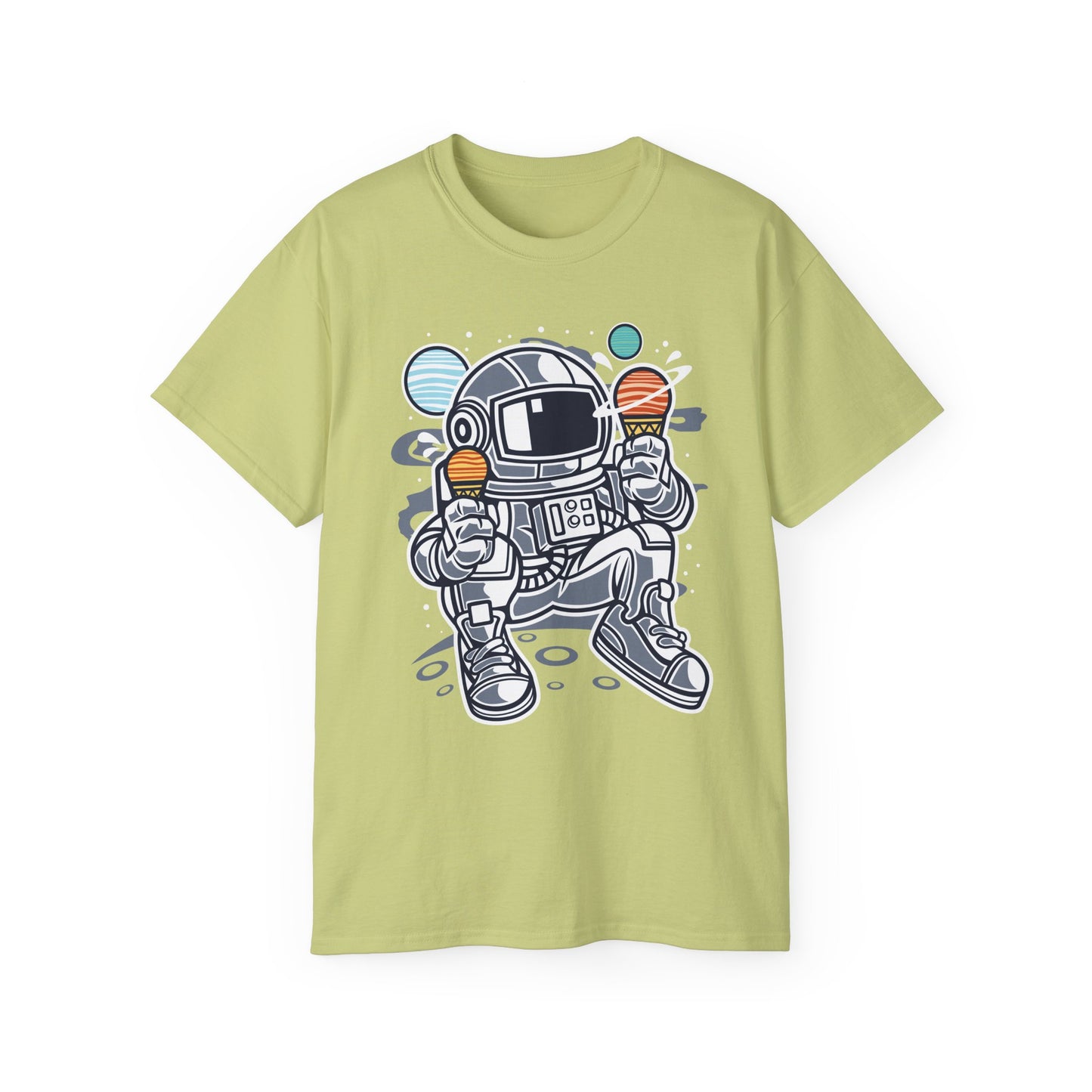 Astronaut Tee Shirt, Astronaut Graphic T‑Shirt, Cartoon Graphic T-Shirt, Art Design Shirt, Cosmos Tee Shirts