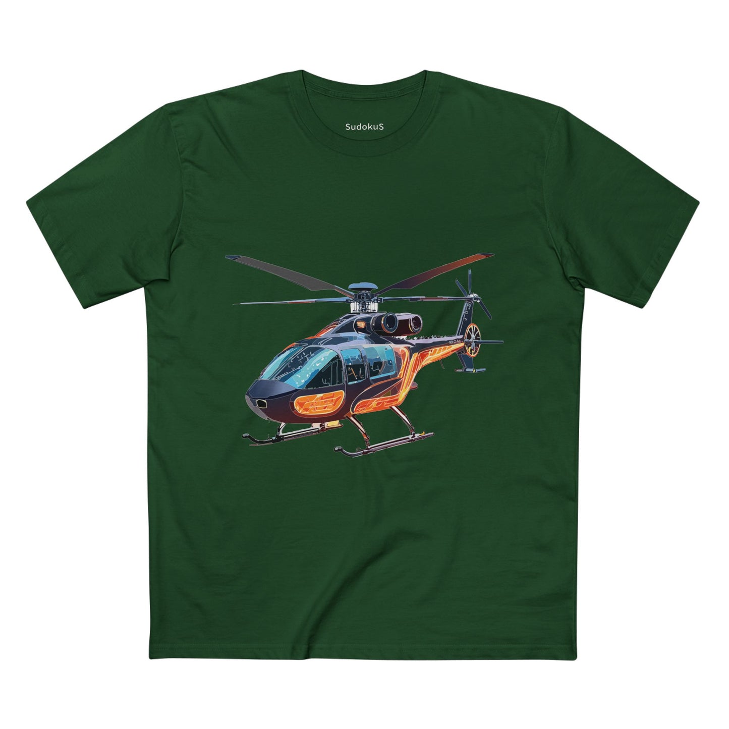 Helicopter Shirt, Chopper Shirt - SudokuS