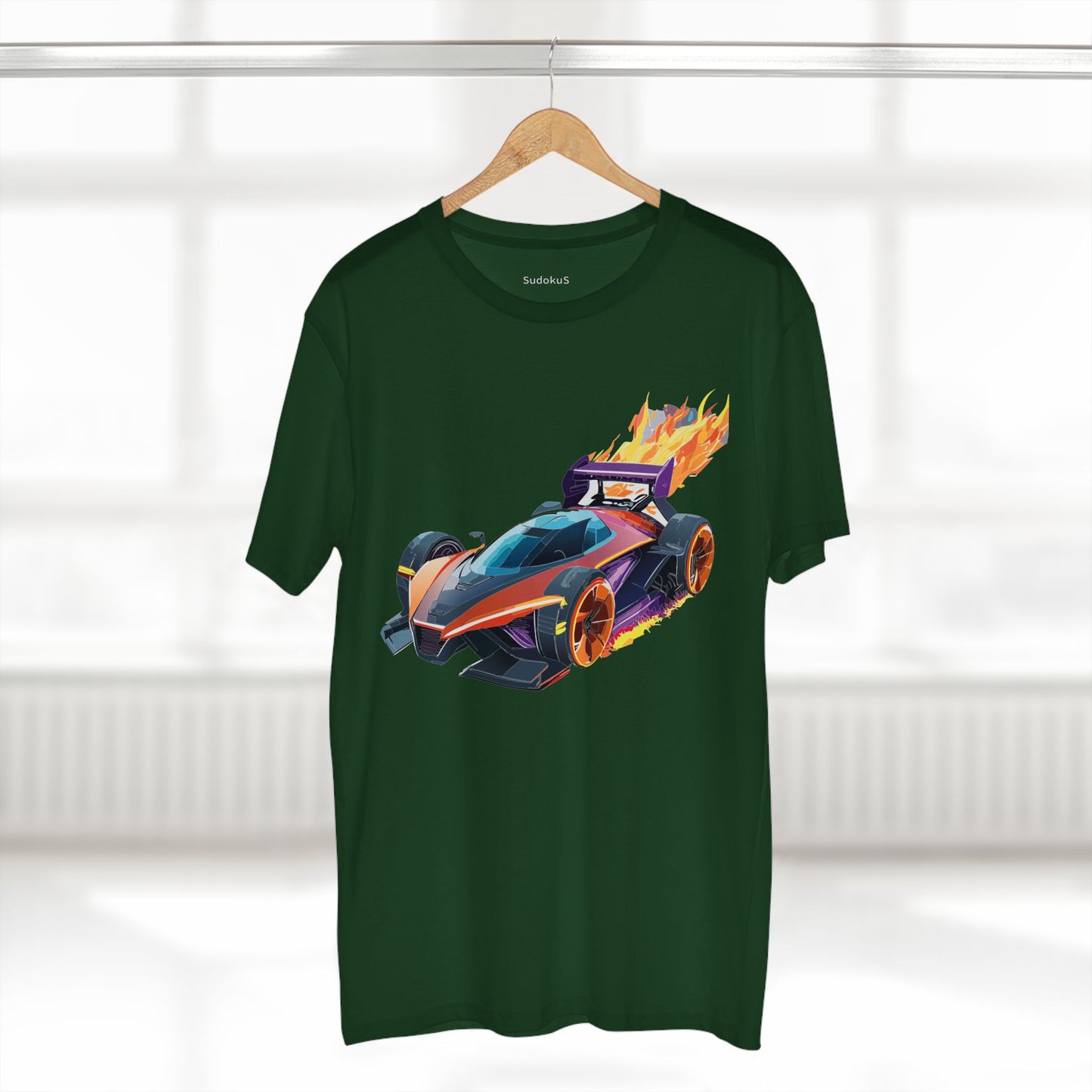 Hot Wheels Car Shirt Unisex Premium Cotton Tee With Unique Car Art Design For Auto Enthusiasts