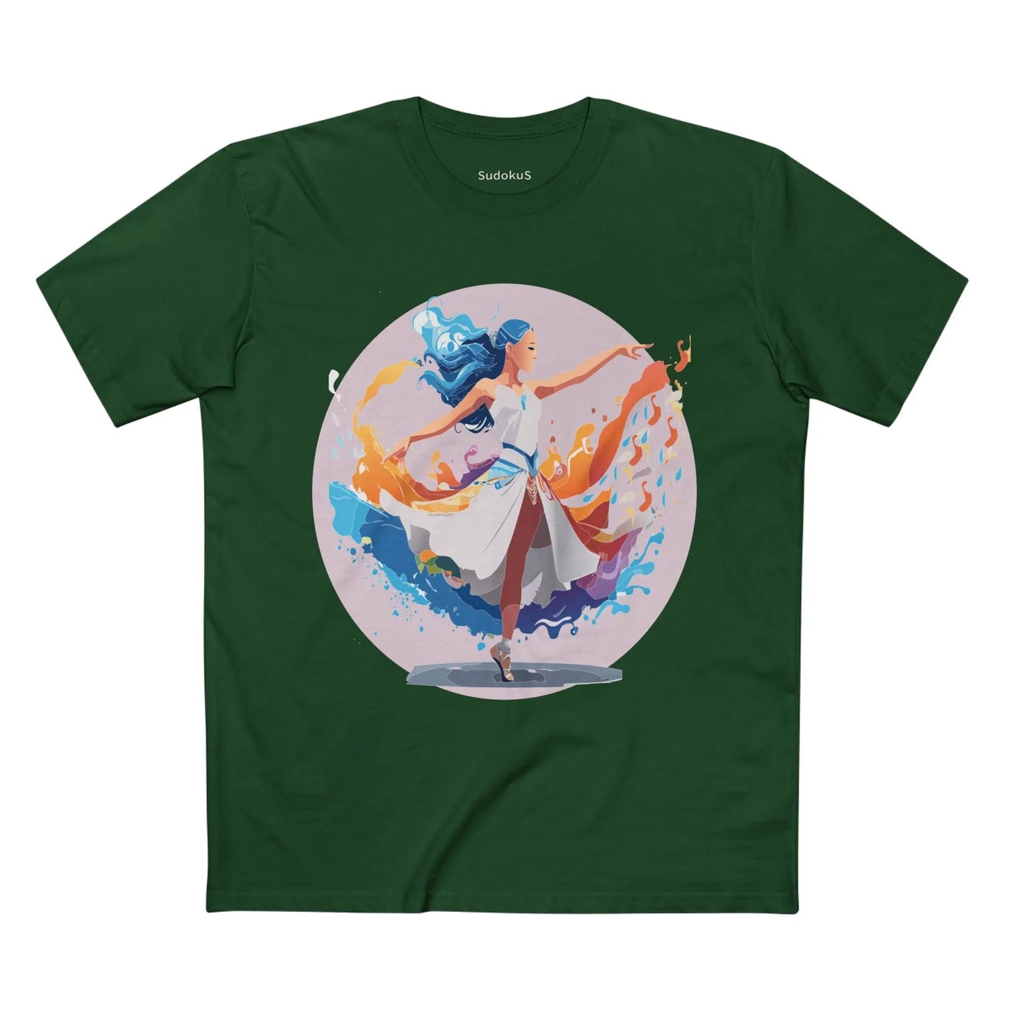 Ladies Graphic Tees, Dancer Shirt - SudokuS