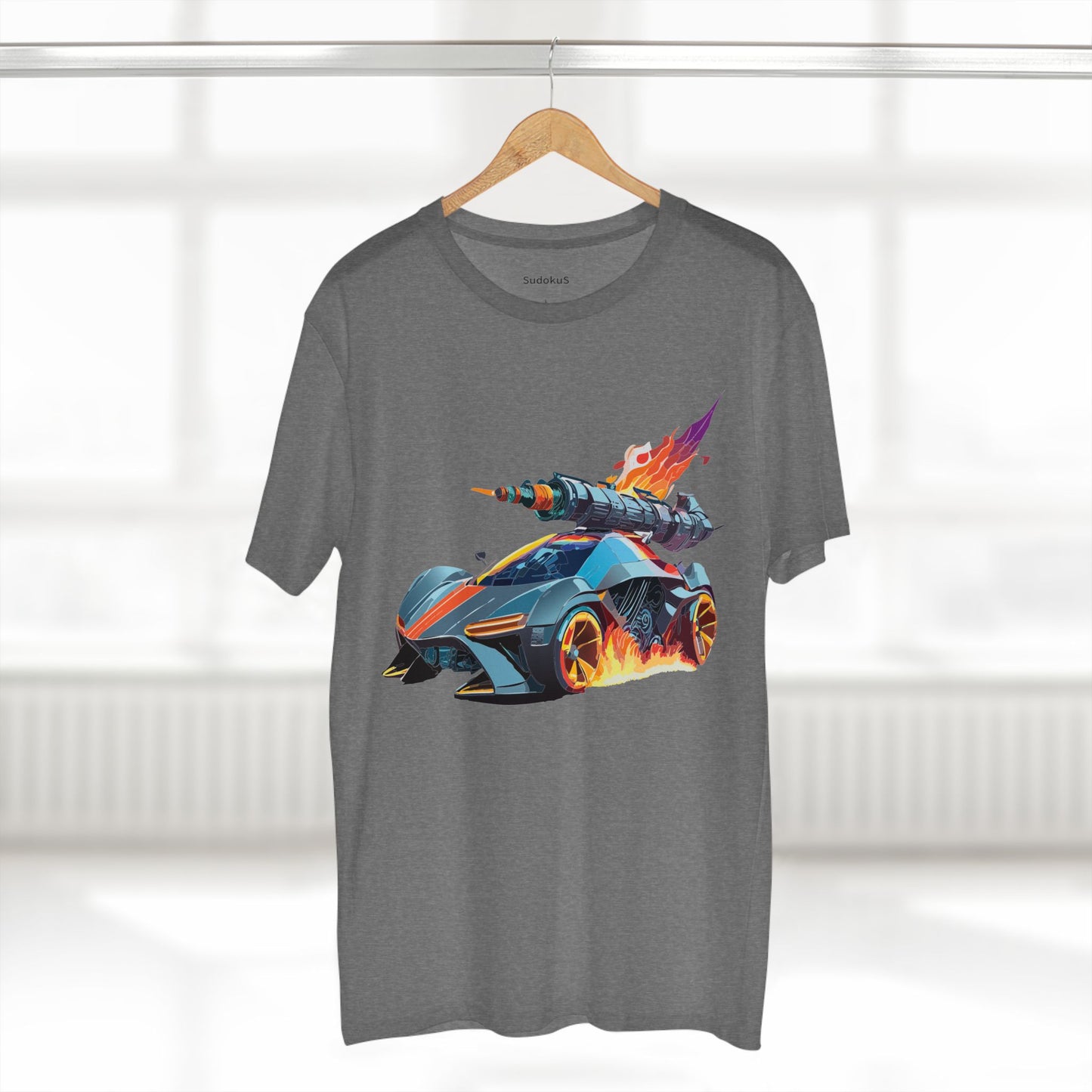 Hot Wheels Car Shirt Unisex Premium Cotton Tee Unique Art Design Preshrunk Regular Fit Crew Neck