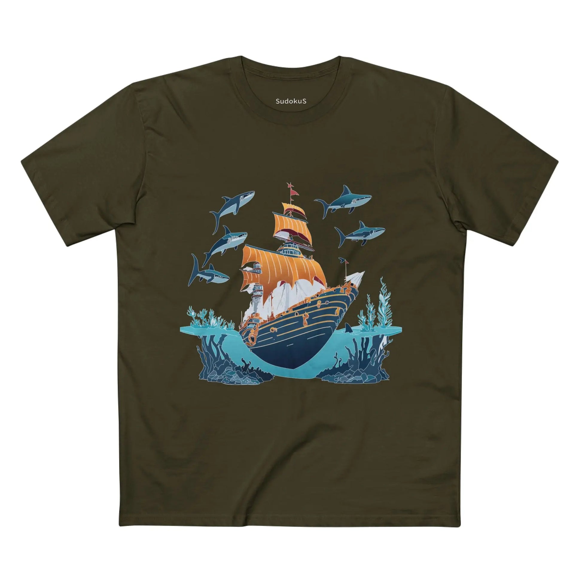 Ocean Coast Shirts, Ocean Shirt - SudokuS