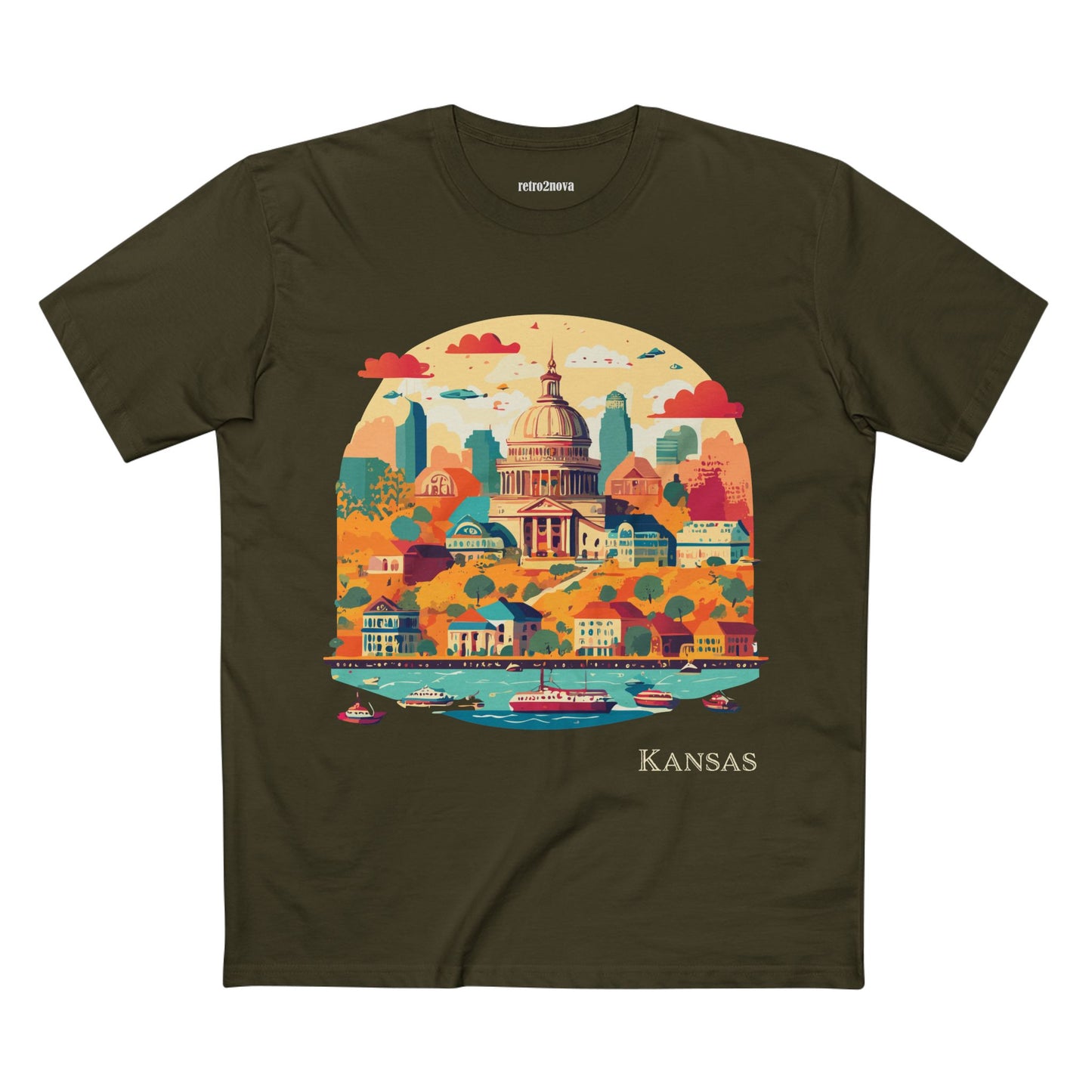 US State Shirts, Kansas Shirt