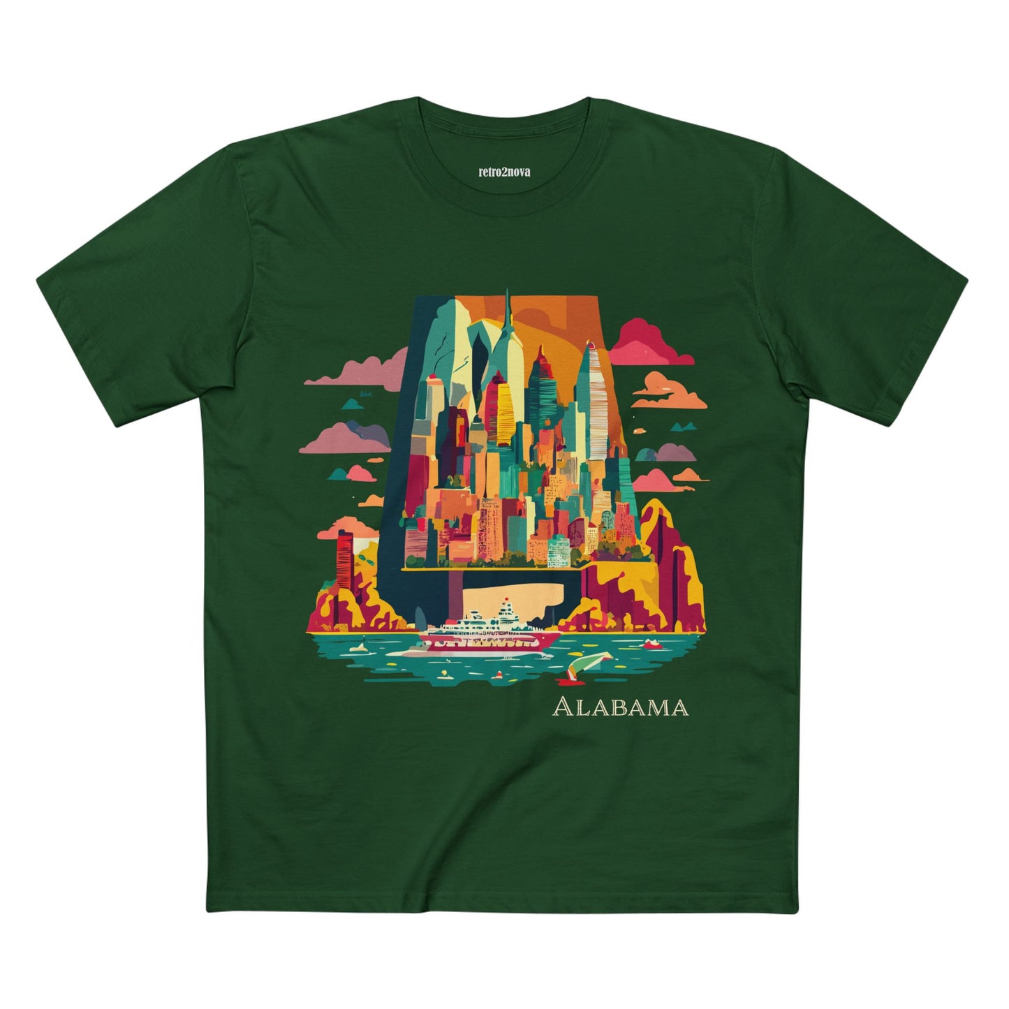 US State Shirts, Alabama Shirt