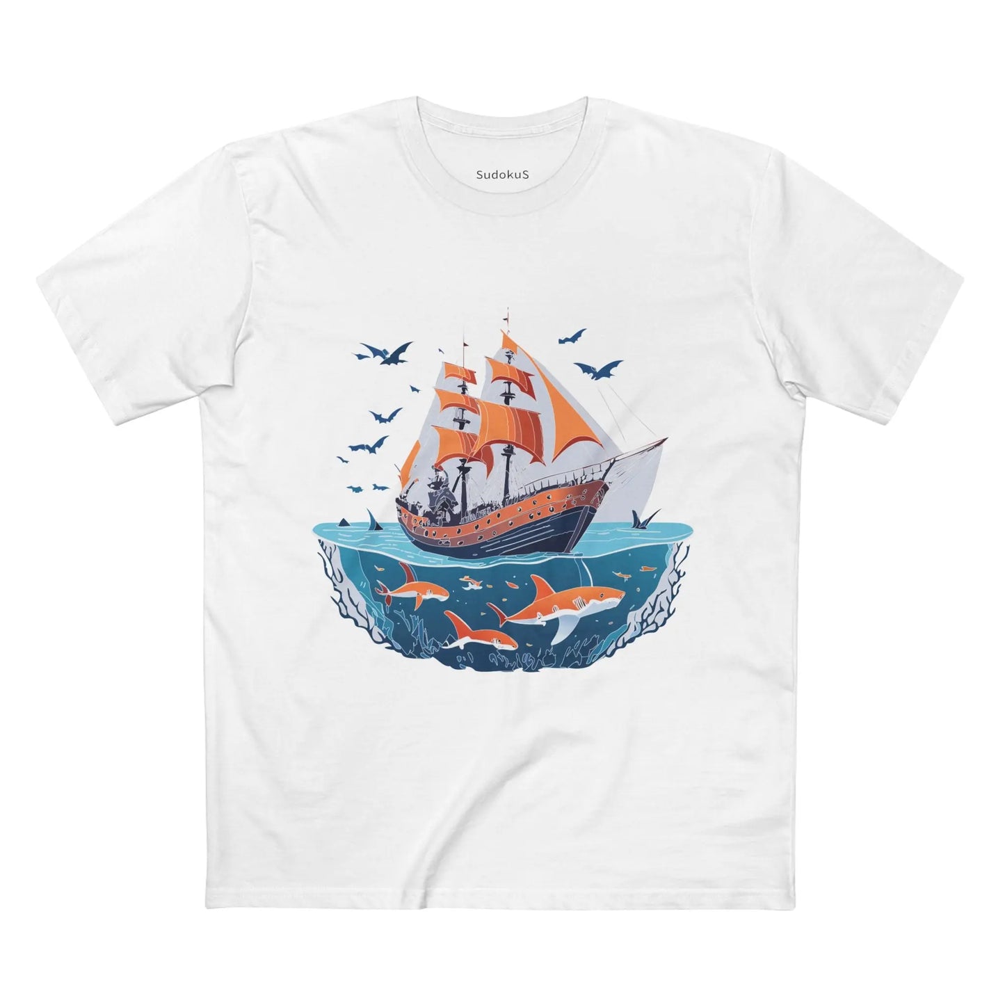 Ocean Coast Shirts, Ocean Shirt - SudokuS