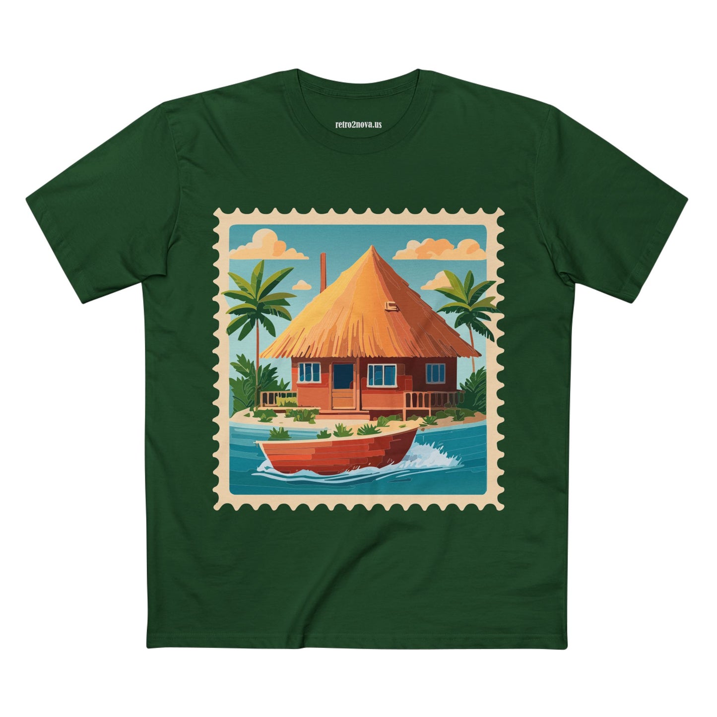 Stamp Shirt, Postage Stamp Shirt