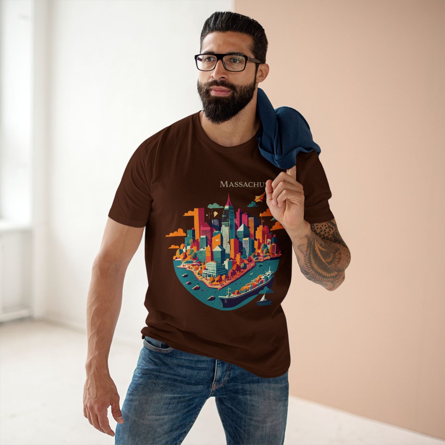 US State Shirts, Massachusetts Shirt