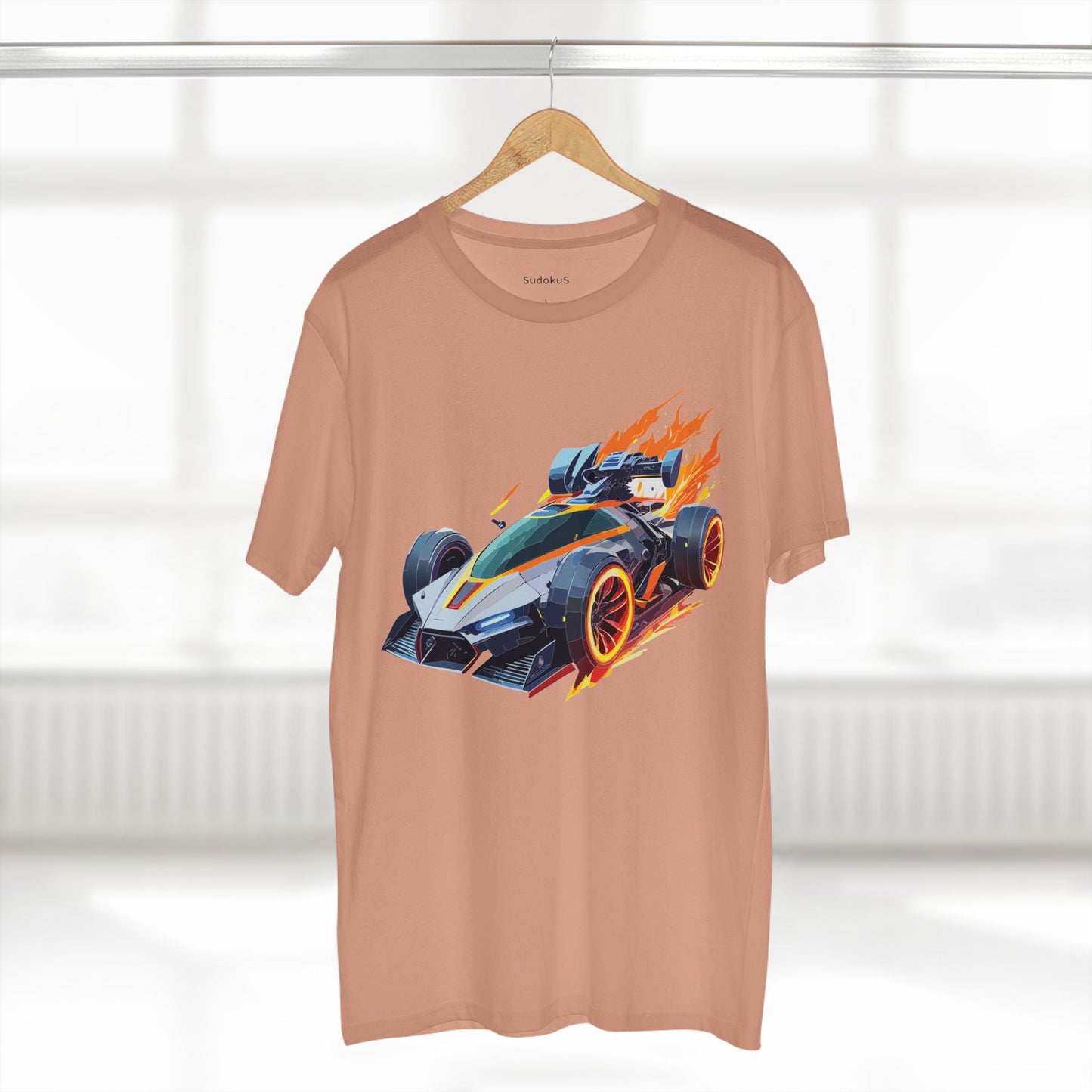 Car Shirt Hot Wheels Unisex Premium Cotton Tee With Unique Art Design Crew Neck Edition