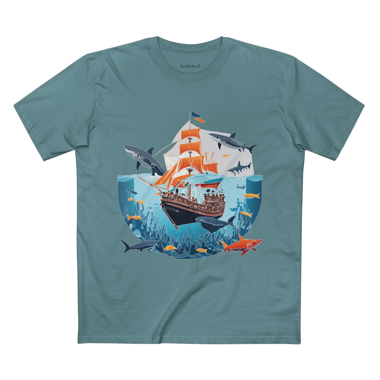 Ocean Coast Shirts, Ocean Shirt - SudokuS
