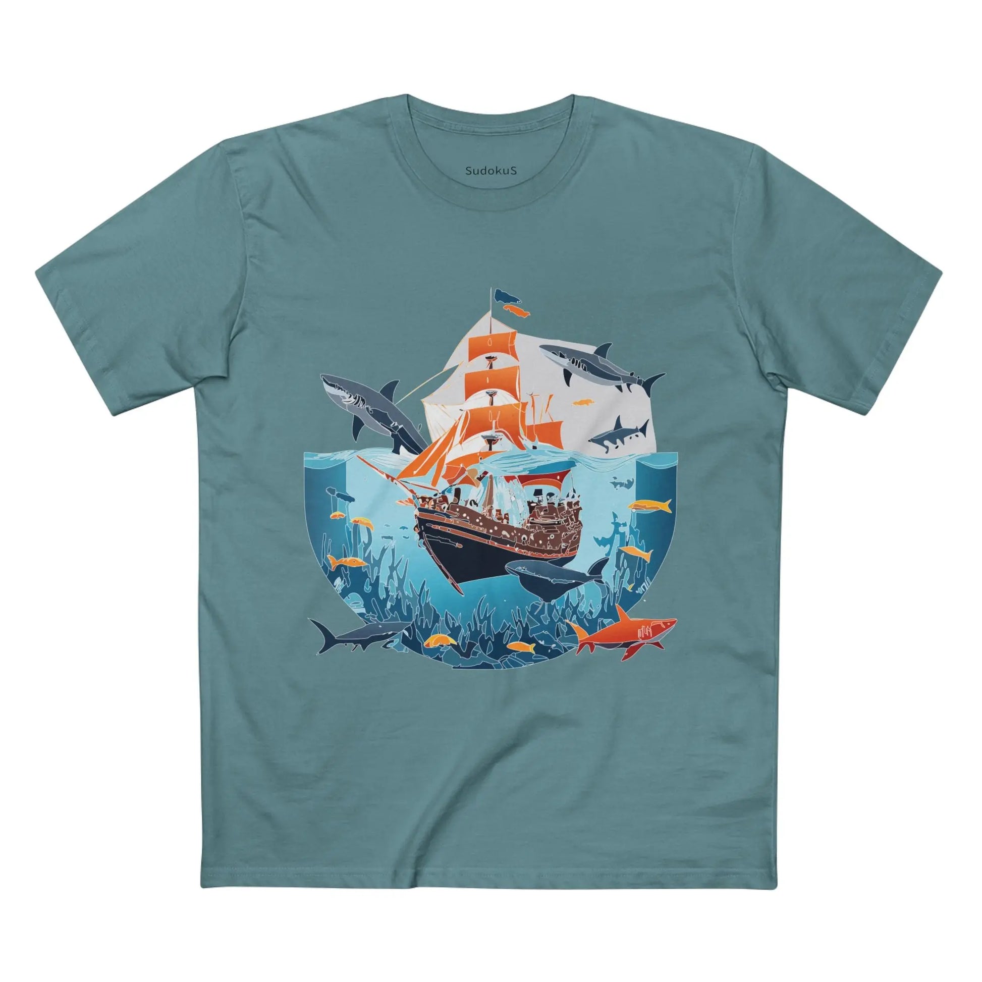 Ocean Coast Shirts, Ocean Shirt - SudokuS