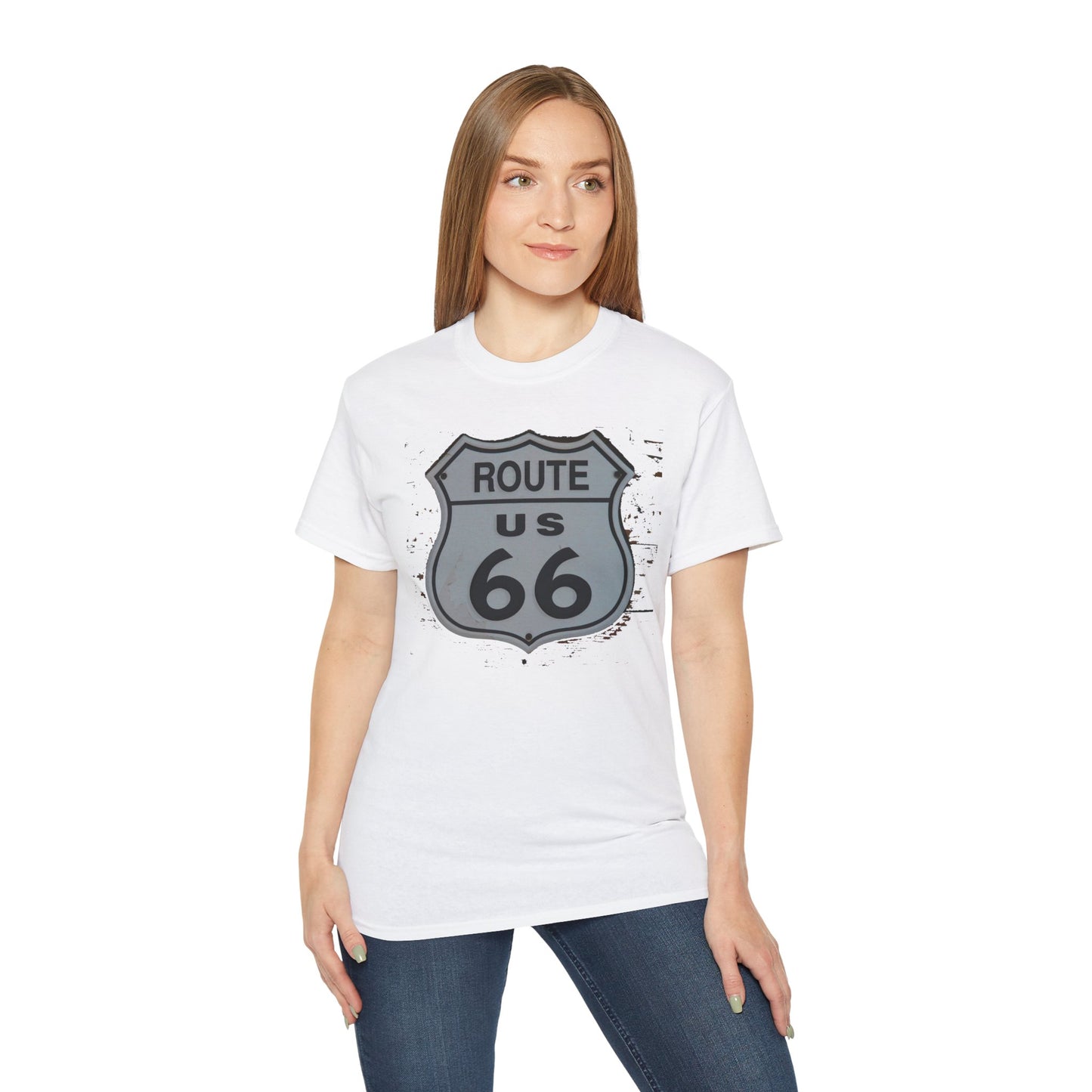 Route 66 Tee Shirt, Route 66 Graphic T‑Shirt, Vintage Graphic T-Shirt, Art Design Shirt, Route 66 US Tee Shirts