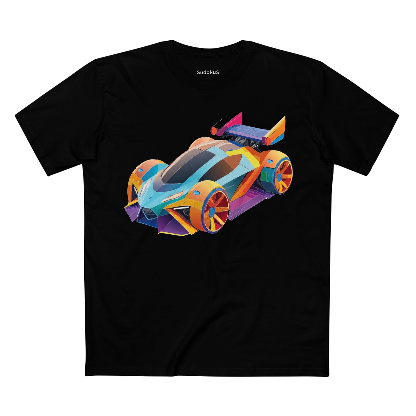 Hot Wheels Car Shirt Unisex Premium Cotton Tee With Unique Car Art Design Preshrunk