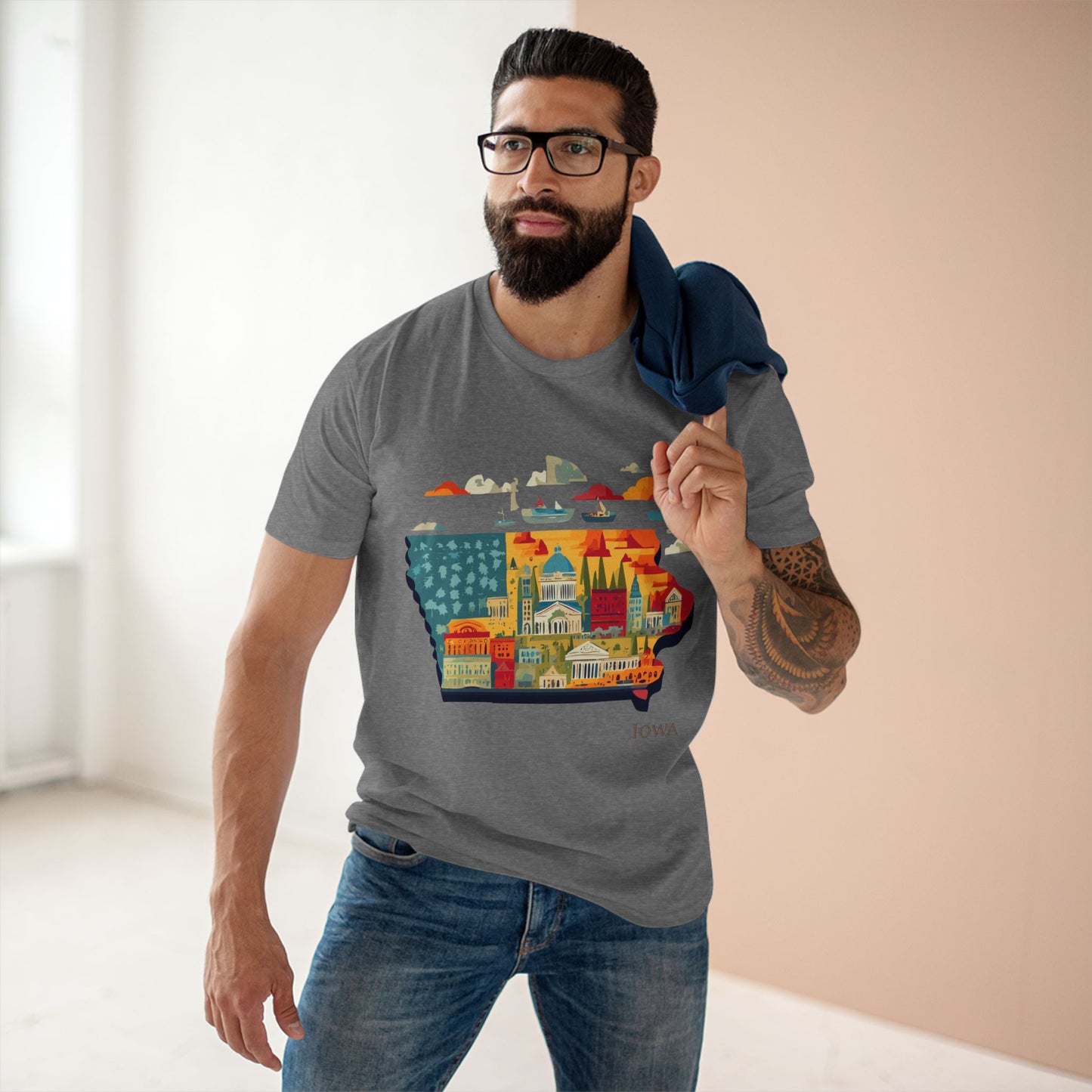 US State Shirts, Iowa Shirt