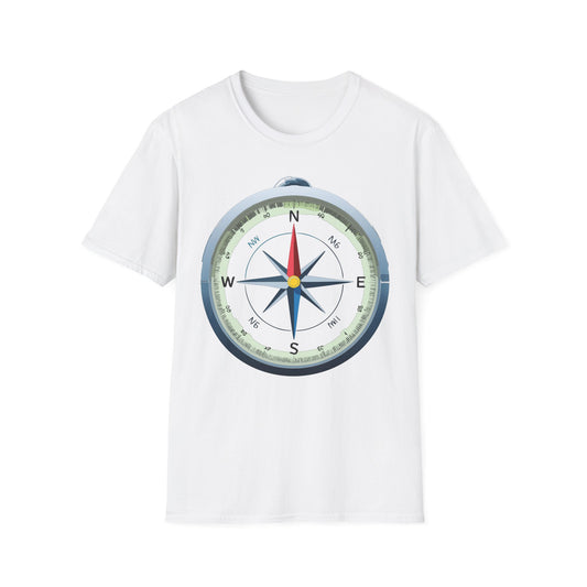 Compass T Shirt, Compass Shirt, Shirt with Compass, Navigator Shirt