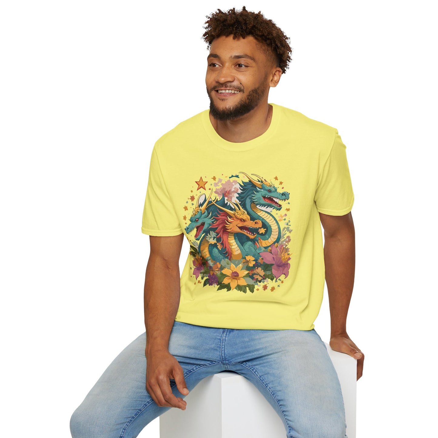 Dragon T Shirt, Dragon Shirt, Shirt with Animals, Animal Shirt