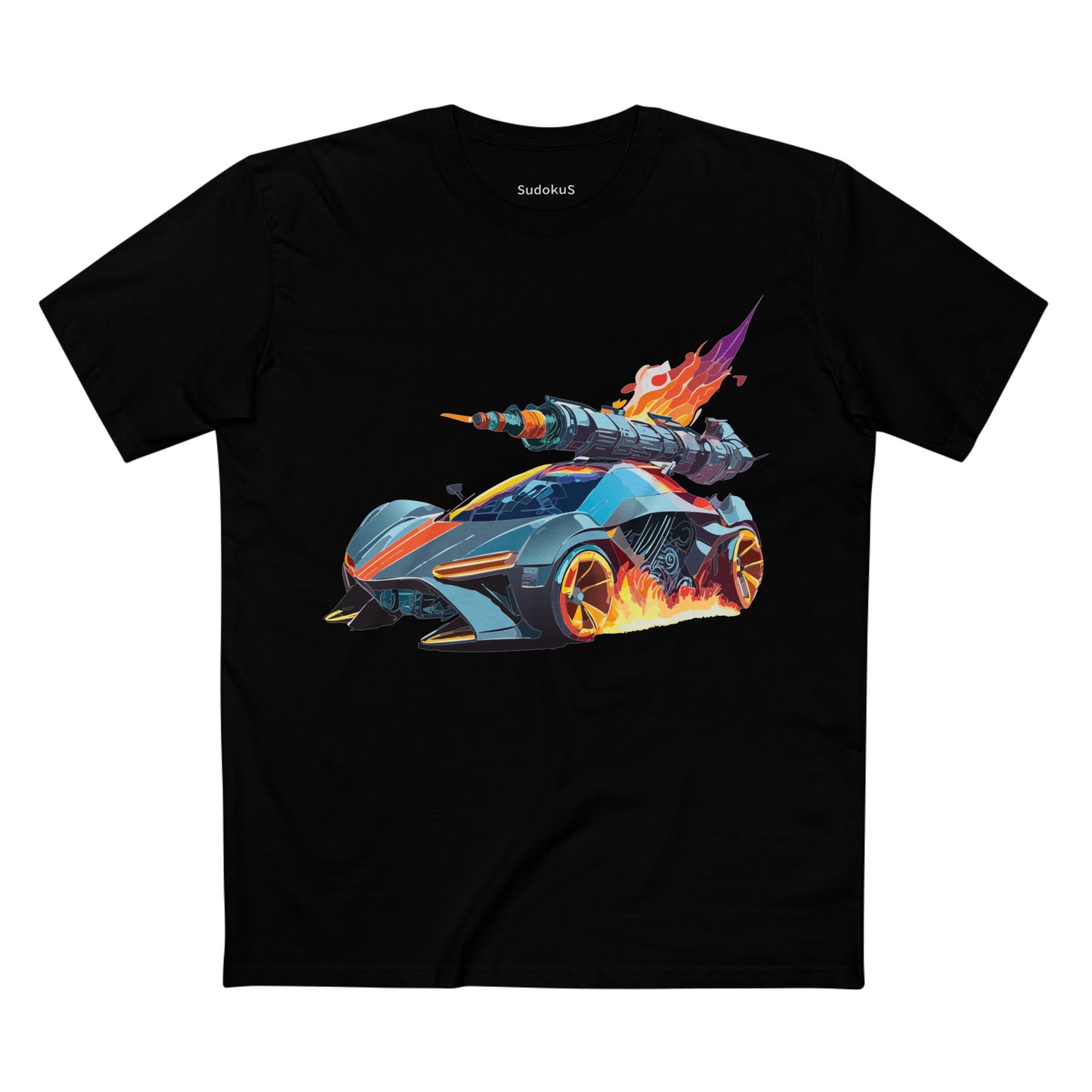 Hot Wheels Car Shirt Unisex Premium Cotton Tee Unique Art Design Preshrunk Regular Fit Crew Neck