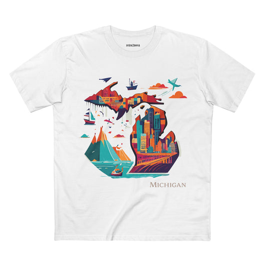 US State Shirts, Michigan Shirt