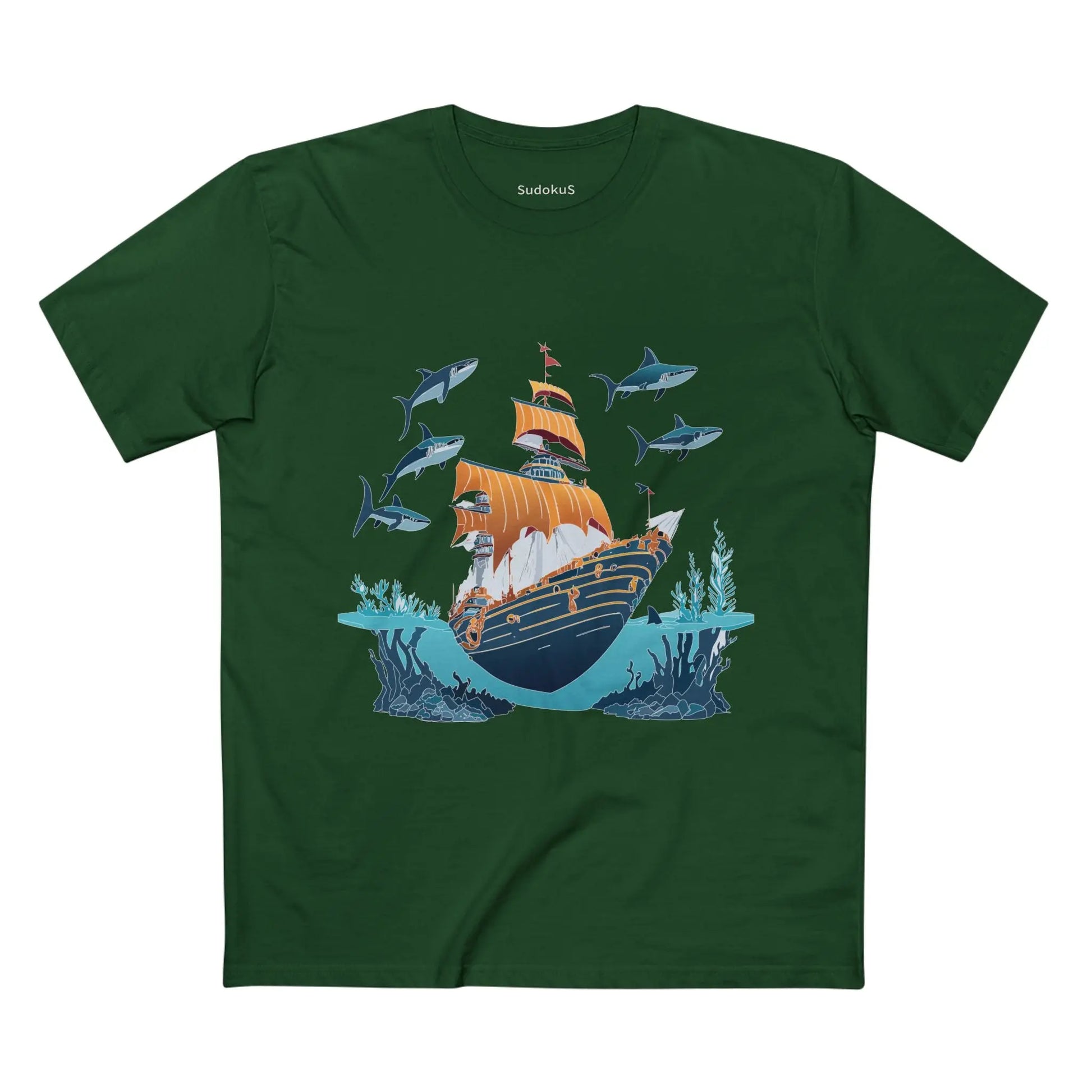 Ocean Coast Shirts, Ocean Shirt - SudokuS