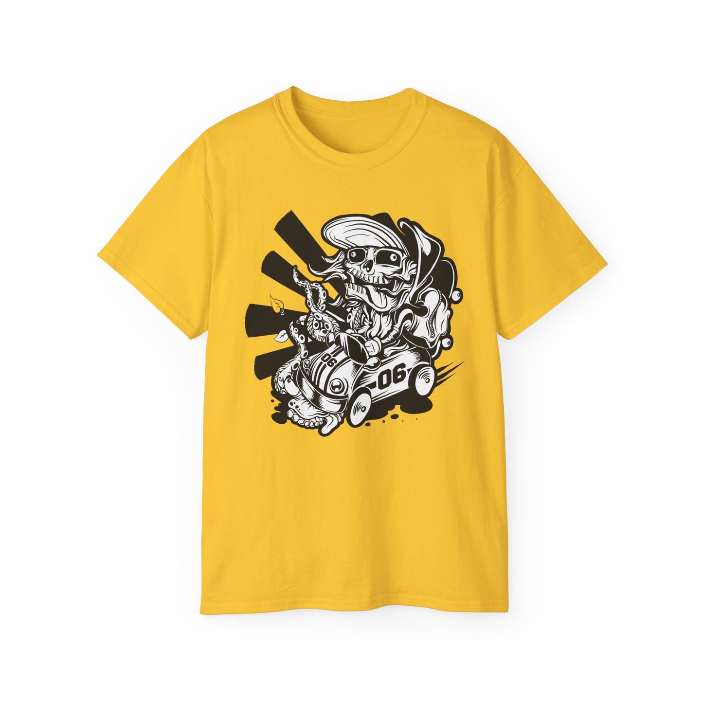 Skull Tee Shirt, Skull Graphic T‑Shirt, Cartoon Graphic T-Shirt, Art Design Shirt, Skull Tee Shirts