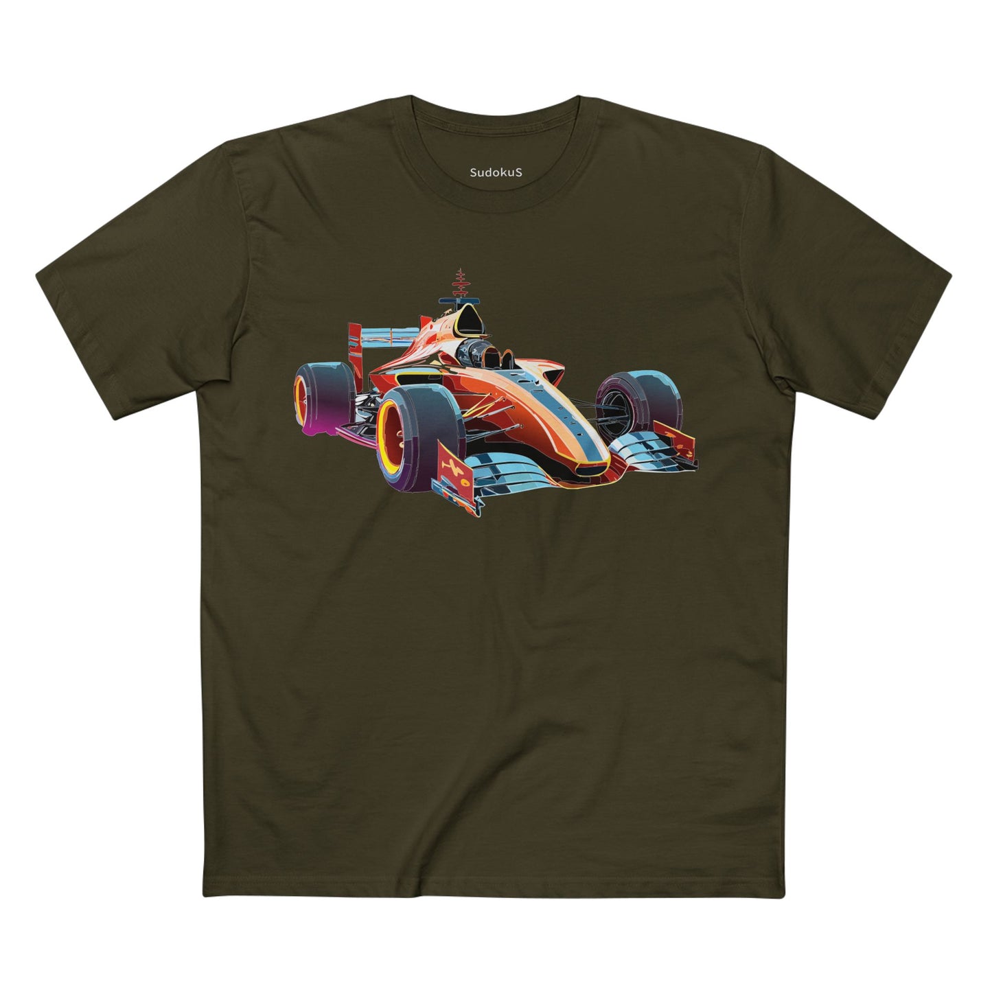 Unisex Car and Hot Wheels Shirt Premium Cotton Tee with Unique Art Design Graphic Illustration