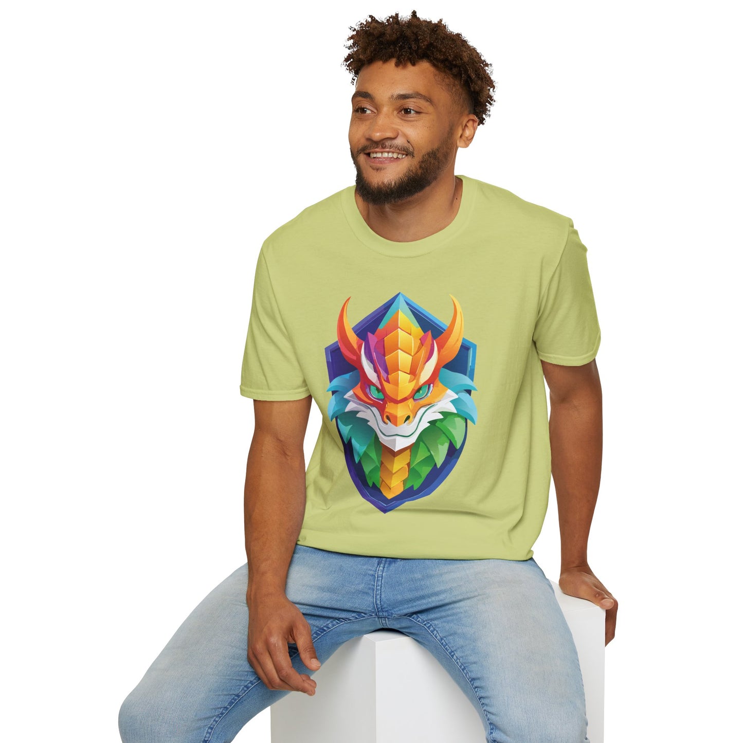 Dragon T Shirt, Dragon Shirt, Shirt with Animals, Animal Shirt
