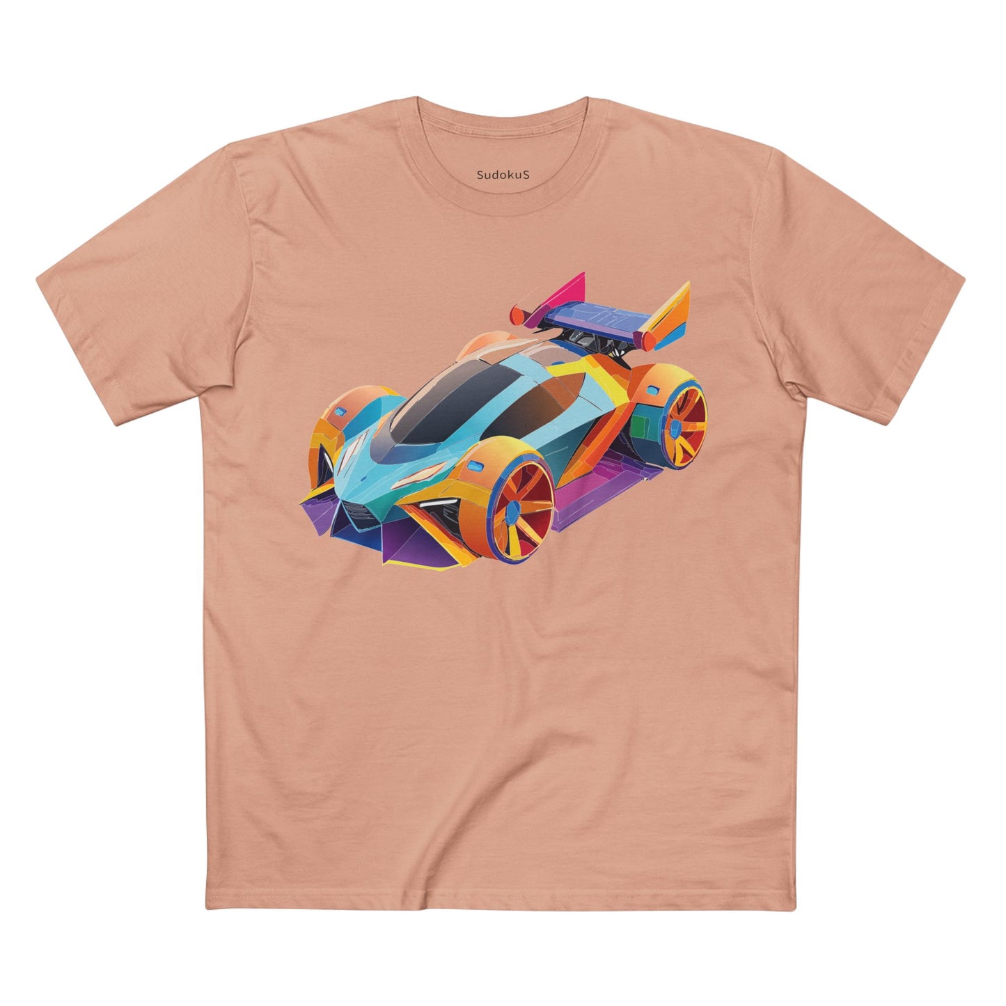 Hot Wheels Car Shirt Unisex Premium Cotton Tee With Unique Car Art Design Preshrunk