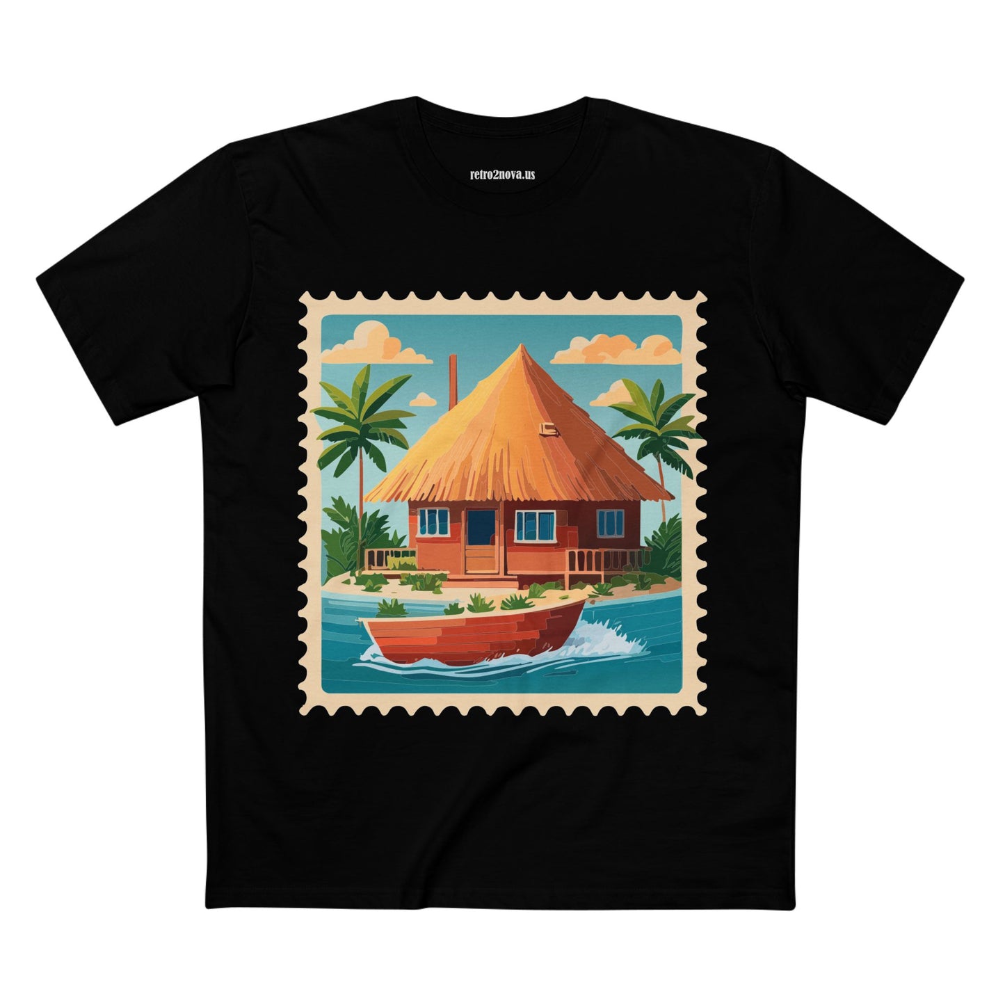 Stamp Shirt, Postage Stamp Shirt