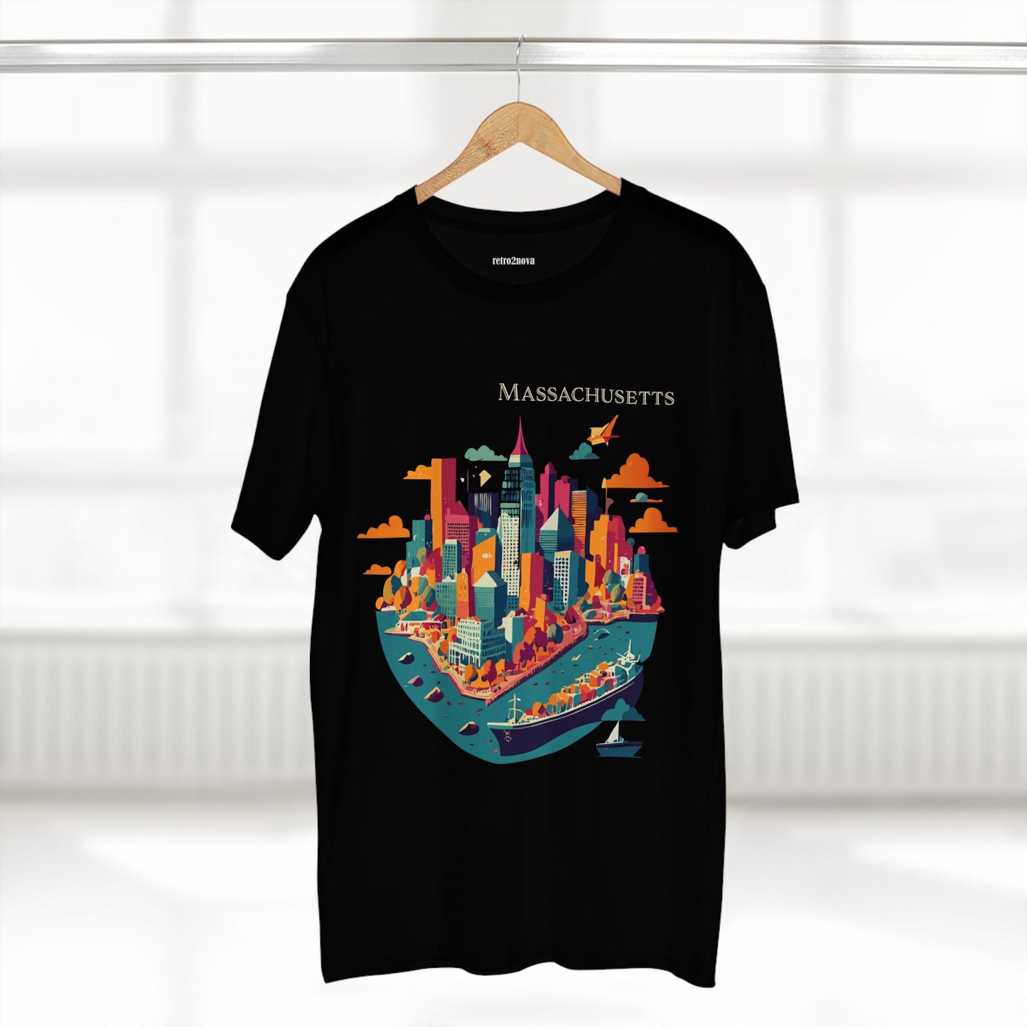US State Shirts, Massachusetts Shirt