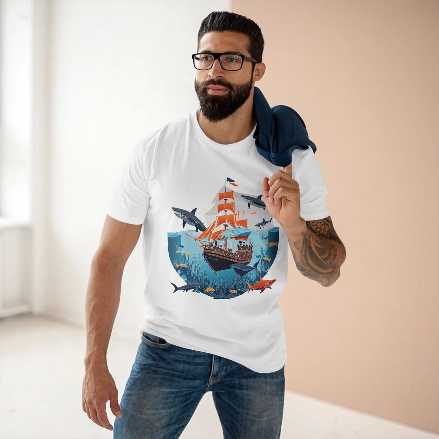 Ocean Coast Shirts, Ocean Shirt - SudokuS