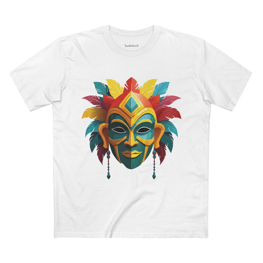 Mask Shirt, Shirt with Face - SudokuS