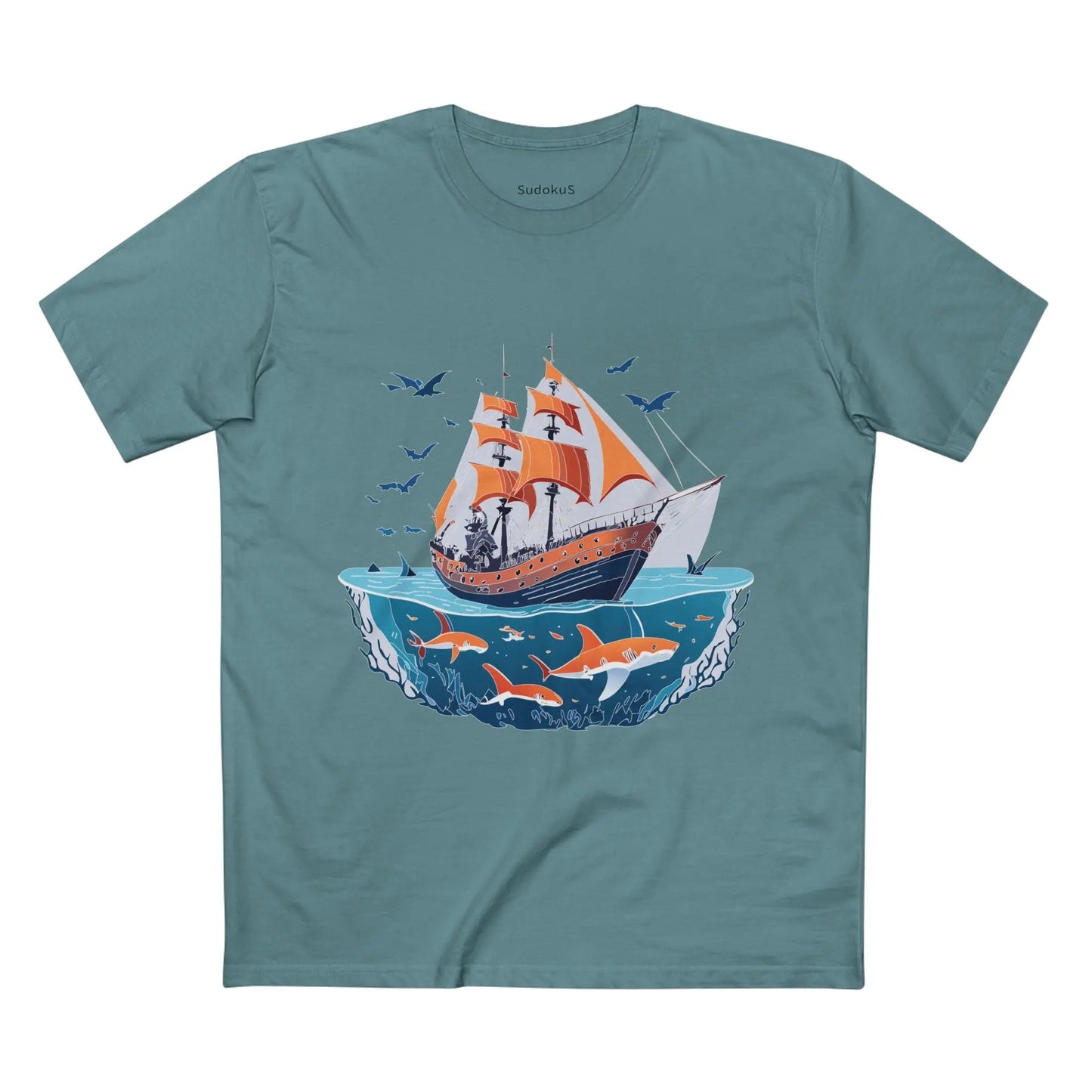 Ocean Coast Shirts, Ocean Shirt - SudokuS