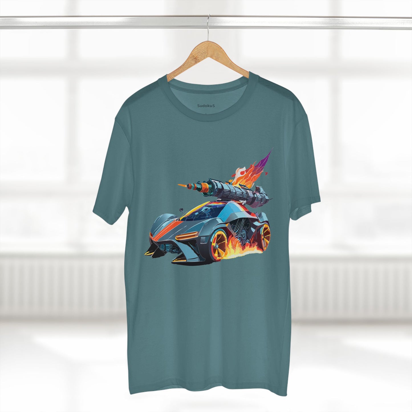 Hot Wheels Car Shirt Unisex Premium Cotton Tee Unique Art Design Preshrunk Regular Fit Crew Neck