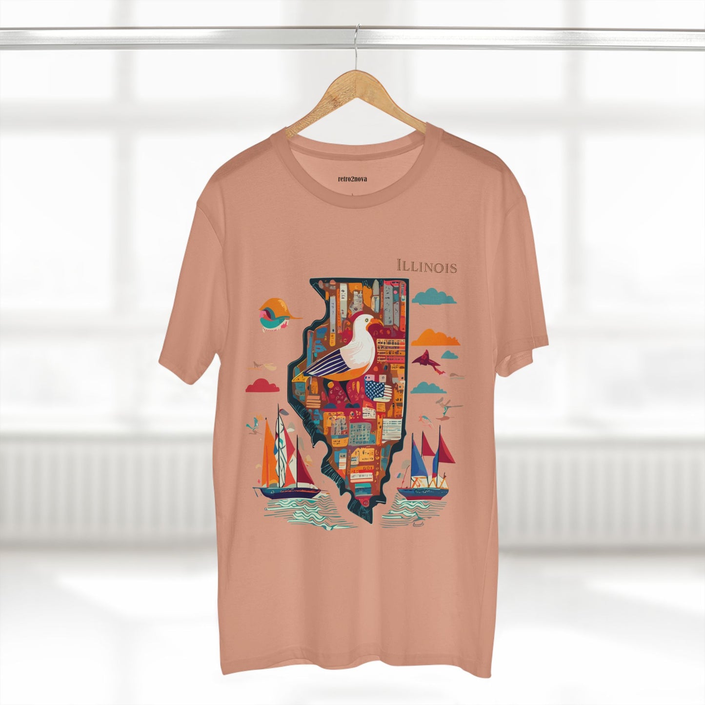 US State Shirts, Illinois Shirt