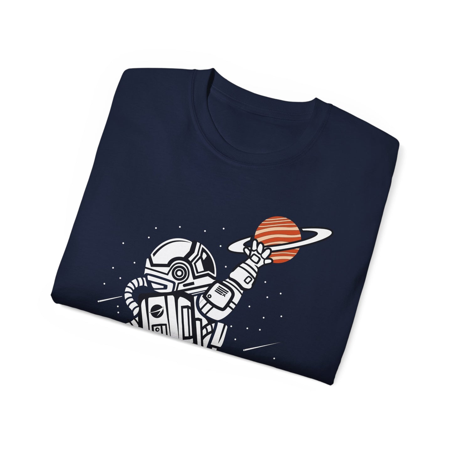 Astronaut Tee Shirt, Astronaut Graphic T‑Shirt, Cartoon Graphic T-Shirt, Art Design Shirt, Cosmos Tee Shirts 3